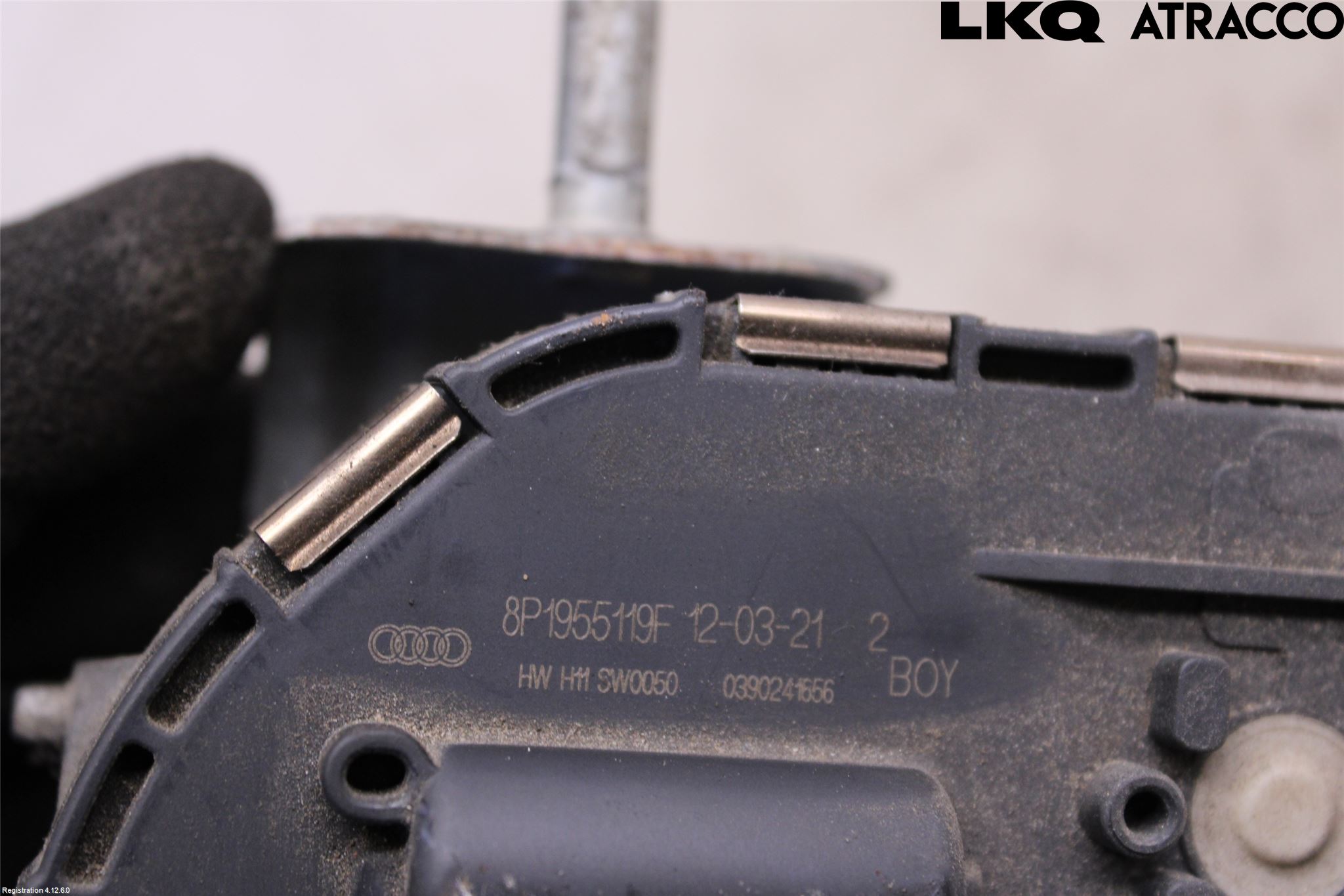 Audi A3/S3 05-13 Torkarmotor Vindruta