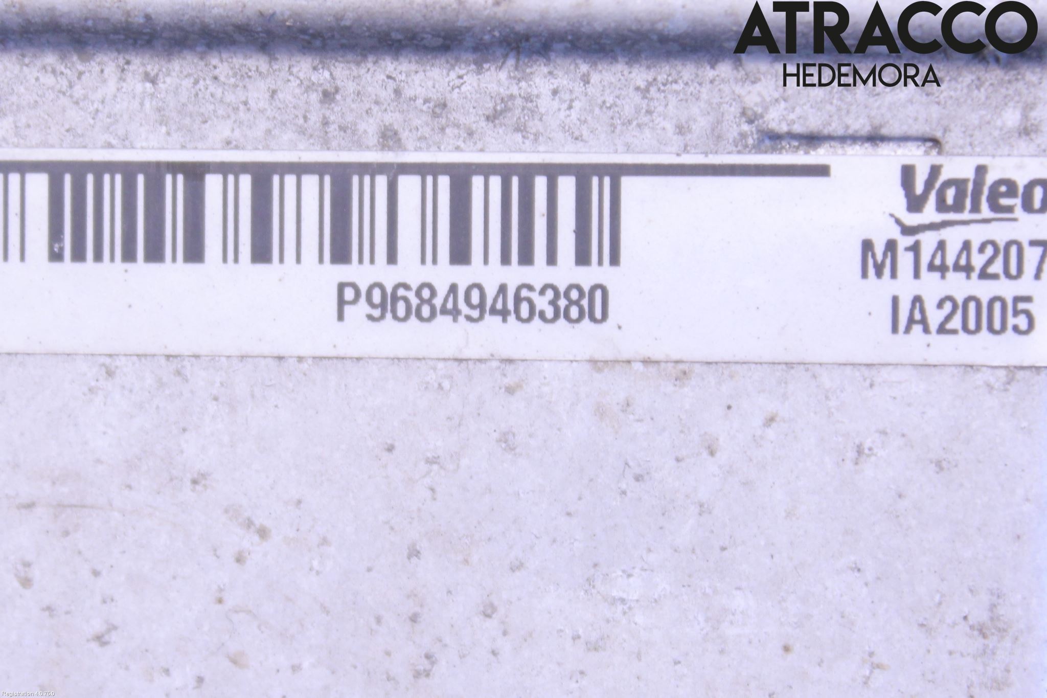 Citroen C5 08-17 Laddluft-Intercooler Kyl