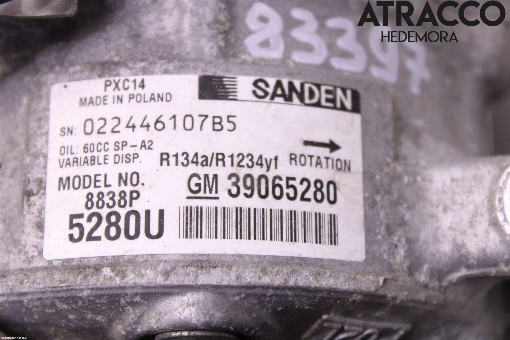 Opel INSIGNIA 17- Ac Kompressor