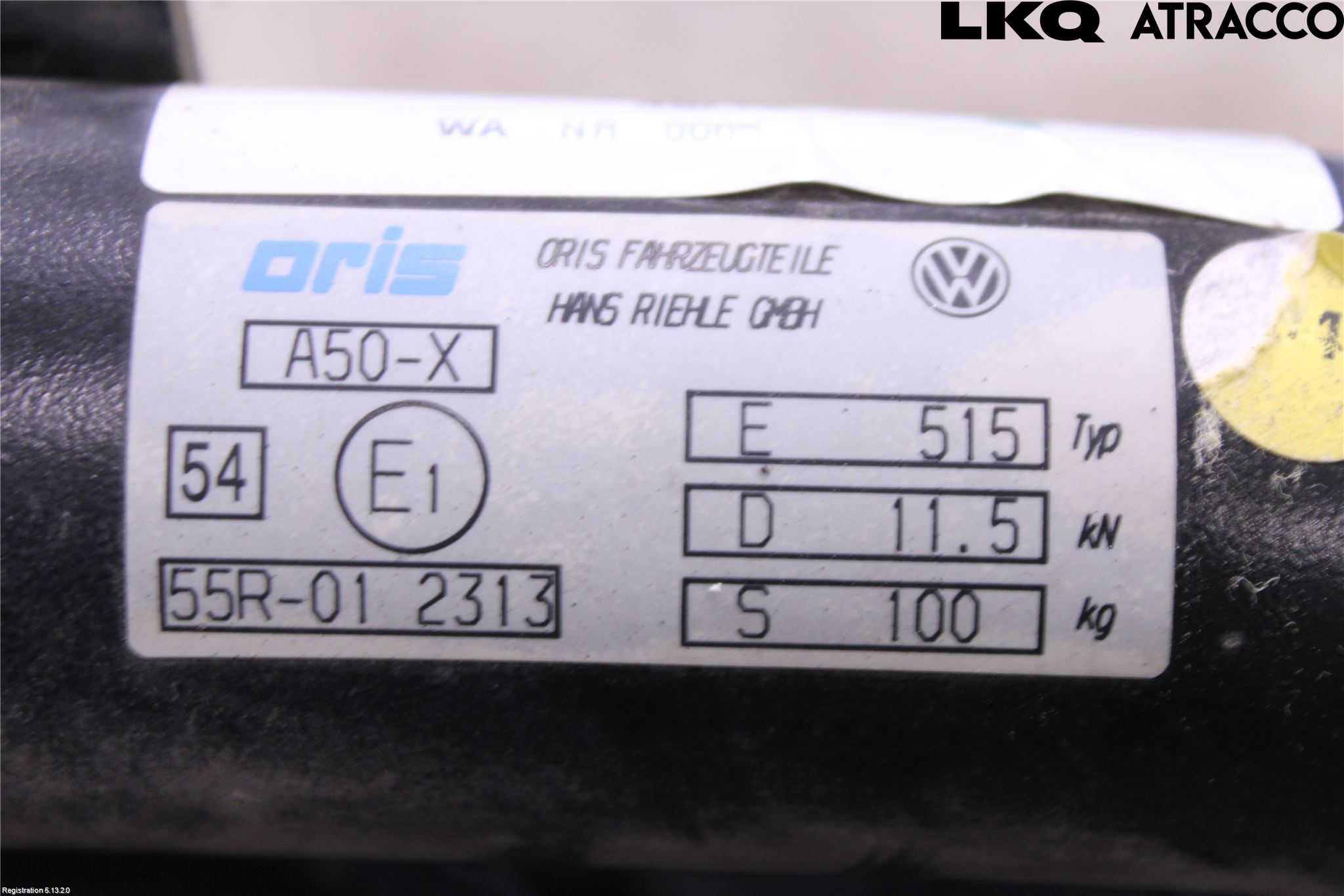 Volkswagen VW PASSAT 15-19 Dragkrok
