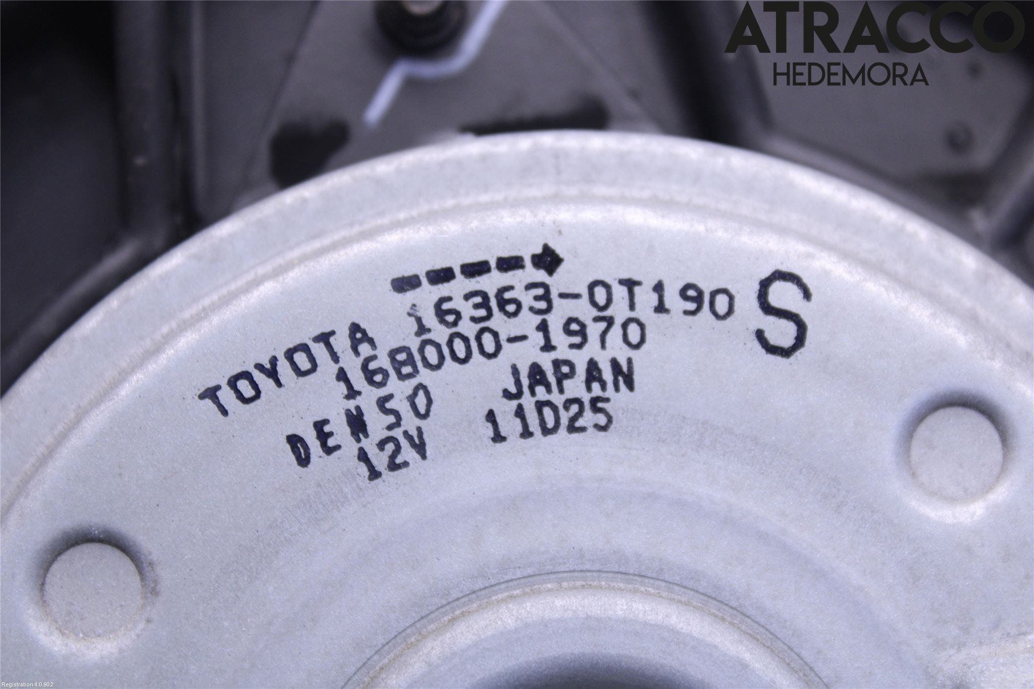 Toyota C-HR 16-23 Kylfläkt El