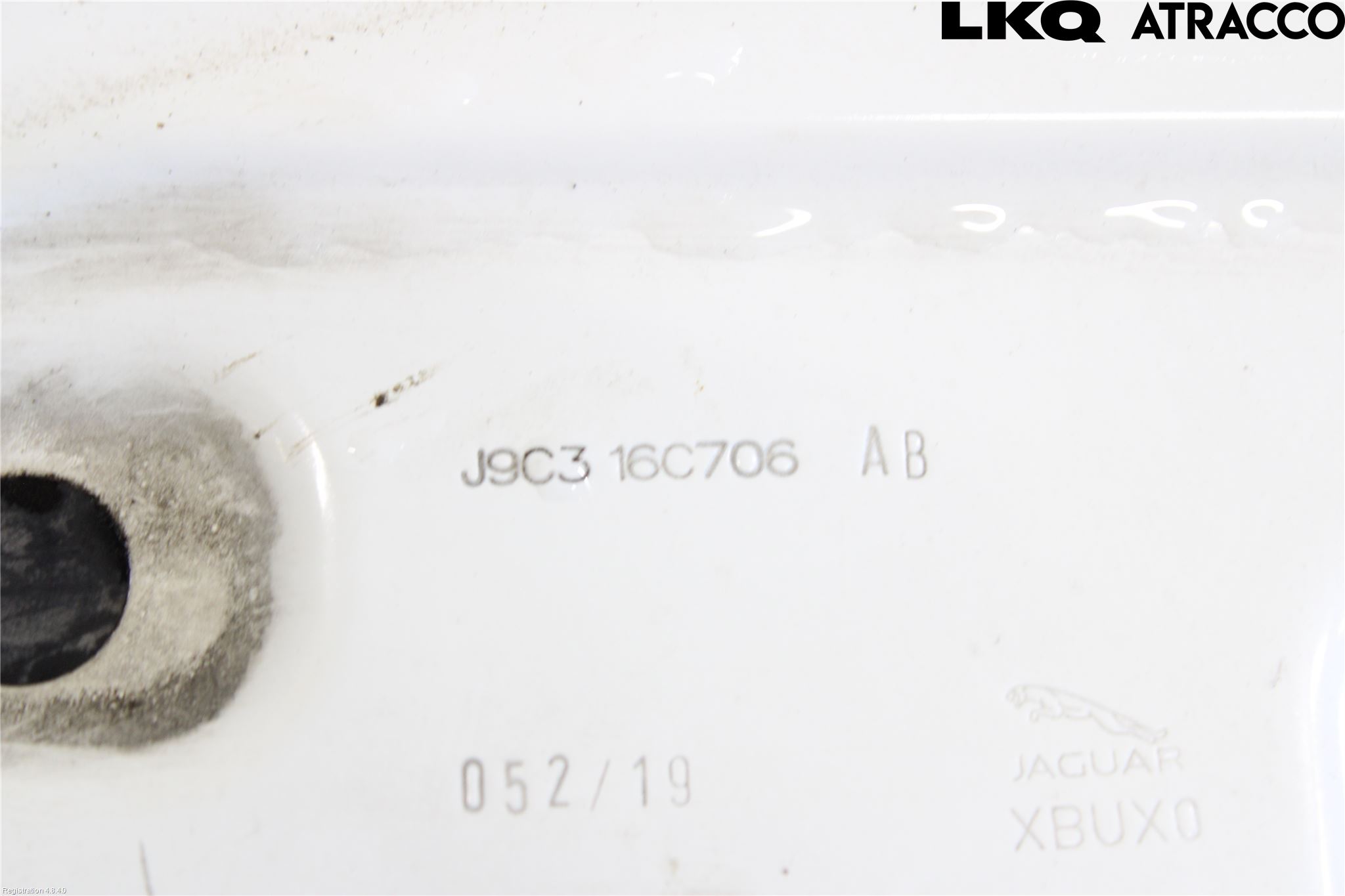 Jaguar E-PACE 17- Front Huvlåsplåt-Balk