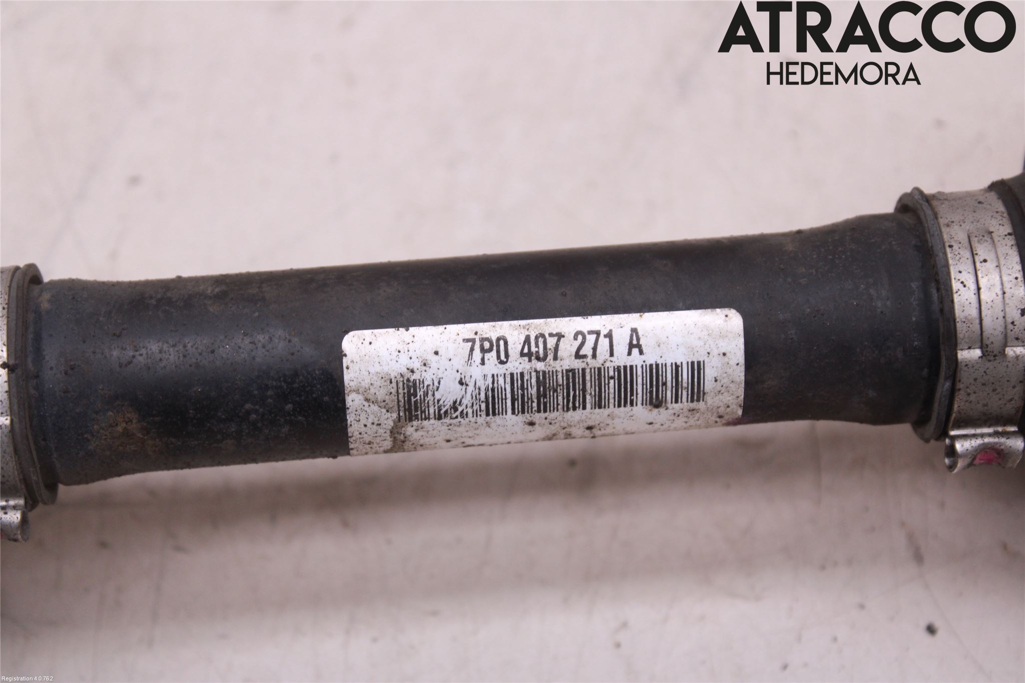 Volkswagen VW TOUAREG 7P 11-18 Drivaxel Fram Vänster