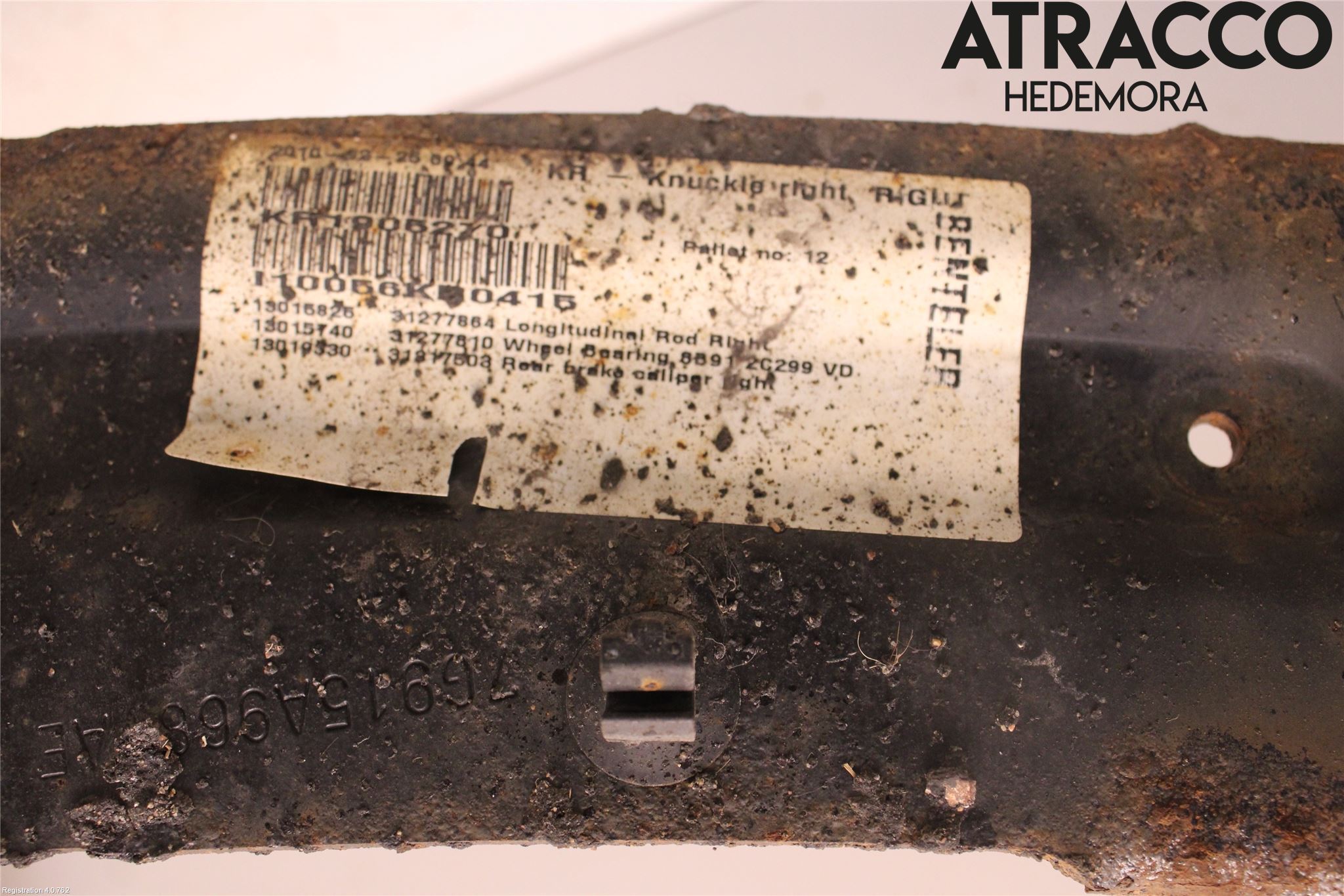 Volvo XC60 09-13 Bärarm Bak Höger