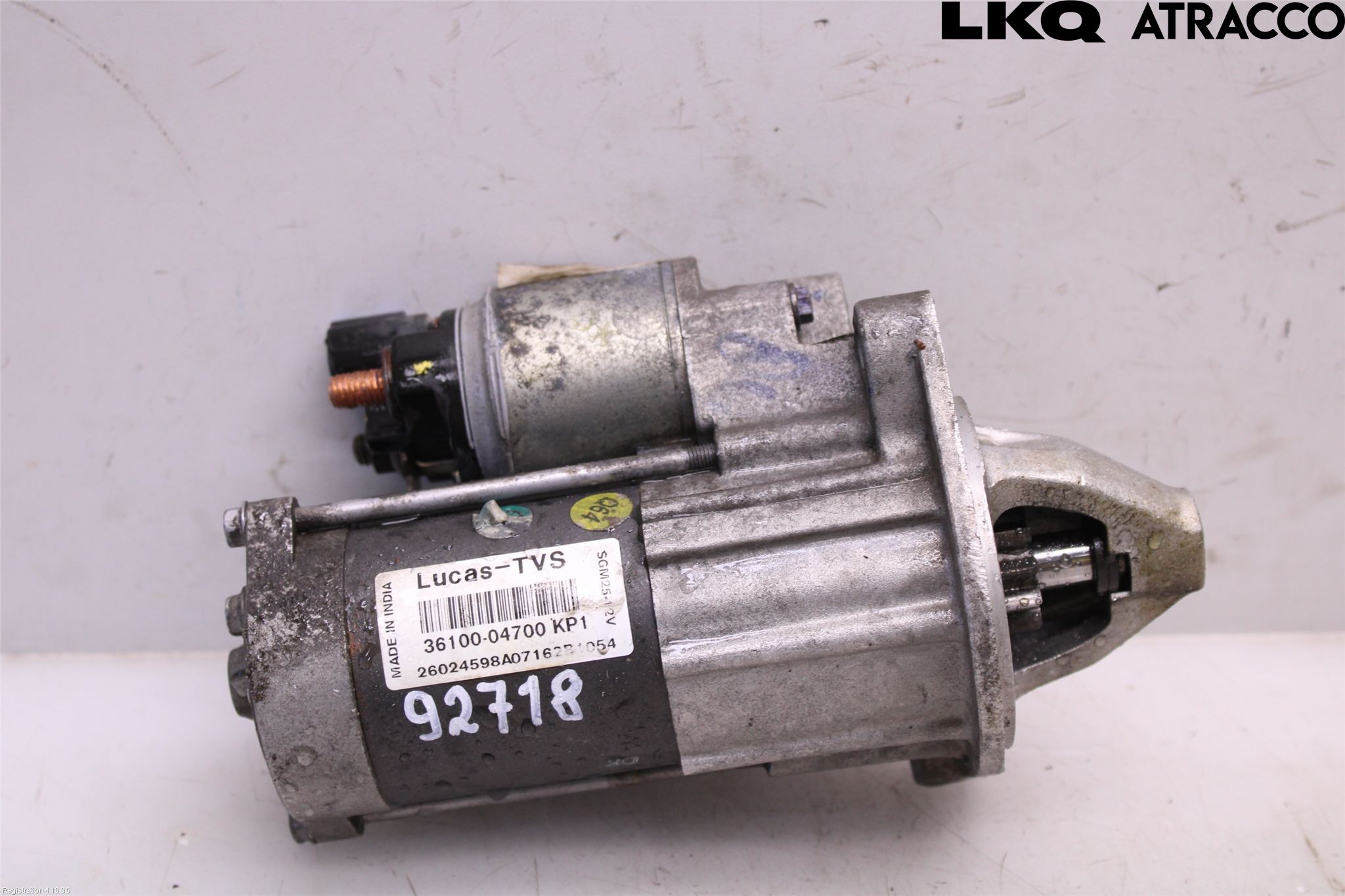 Hyundai i10 BA 14-16 Startmotor