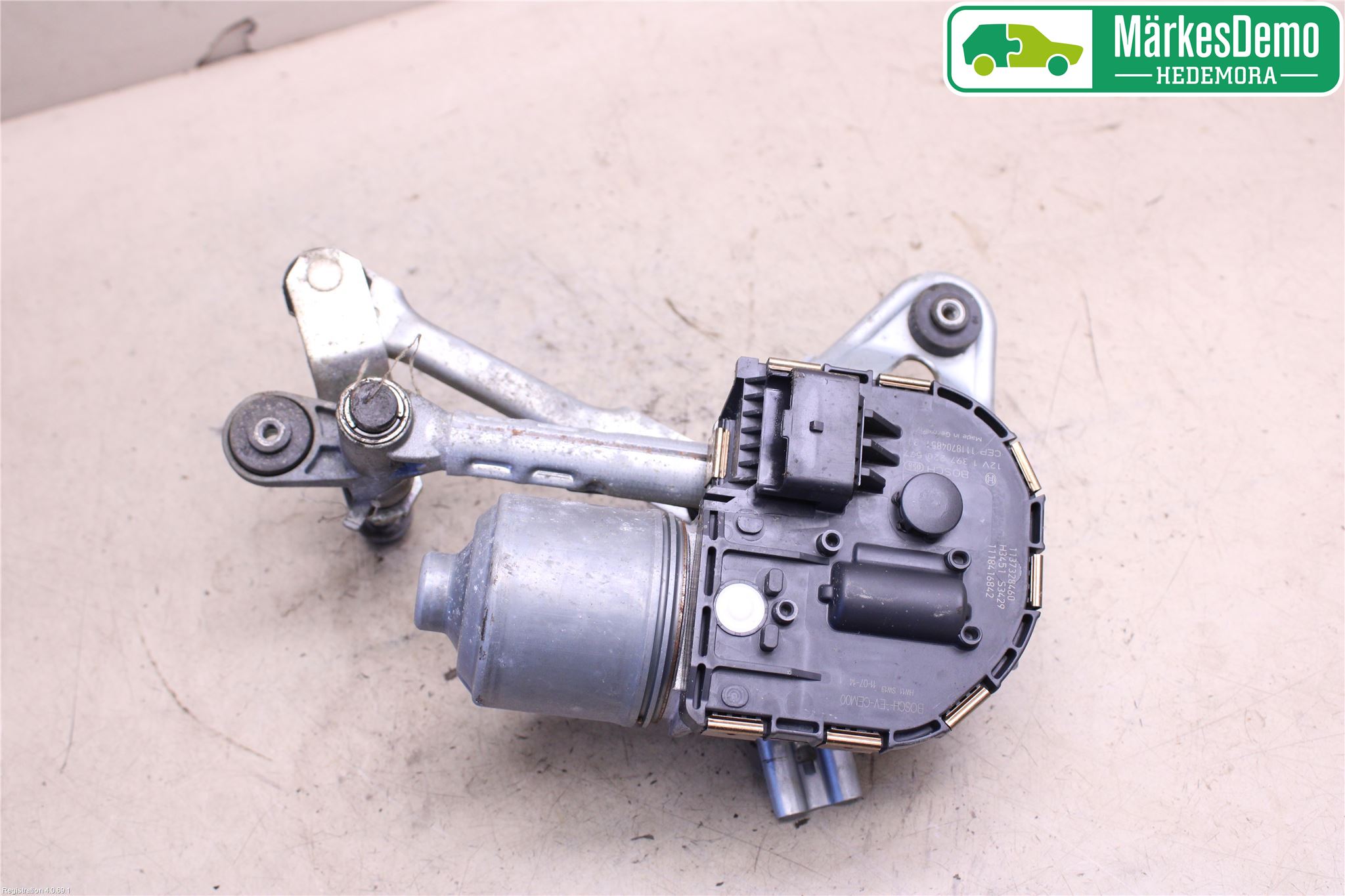 Peugeot 3008 09-16 Torkarmotor Vindruta