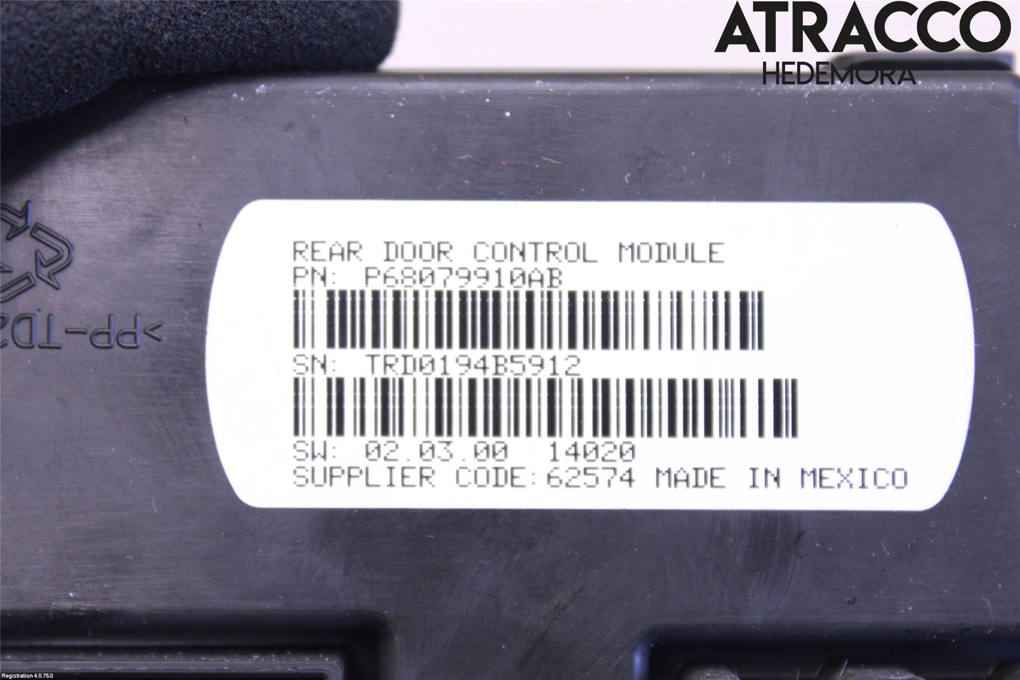 Lancia VOYAGER Styrenhet Dörr