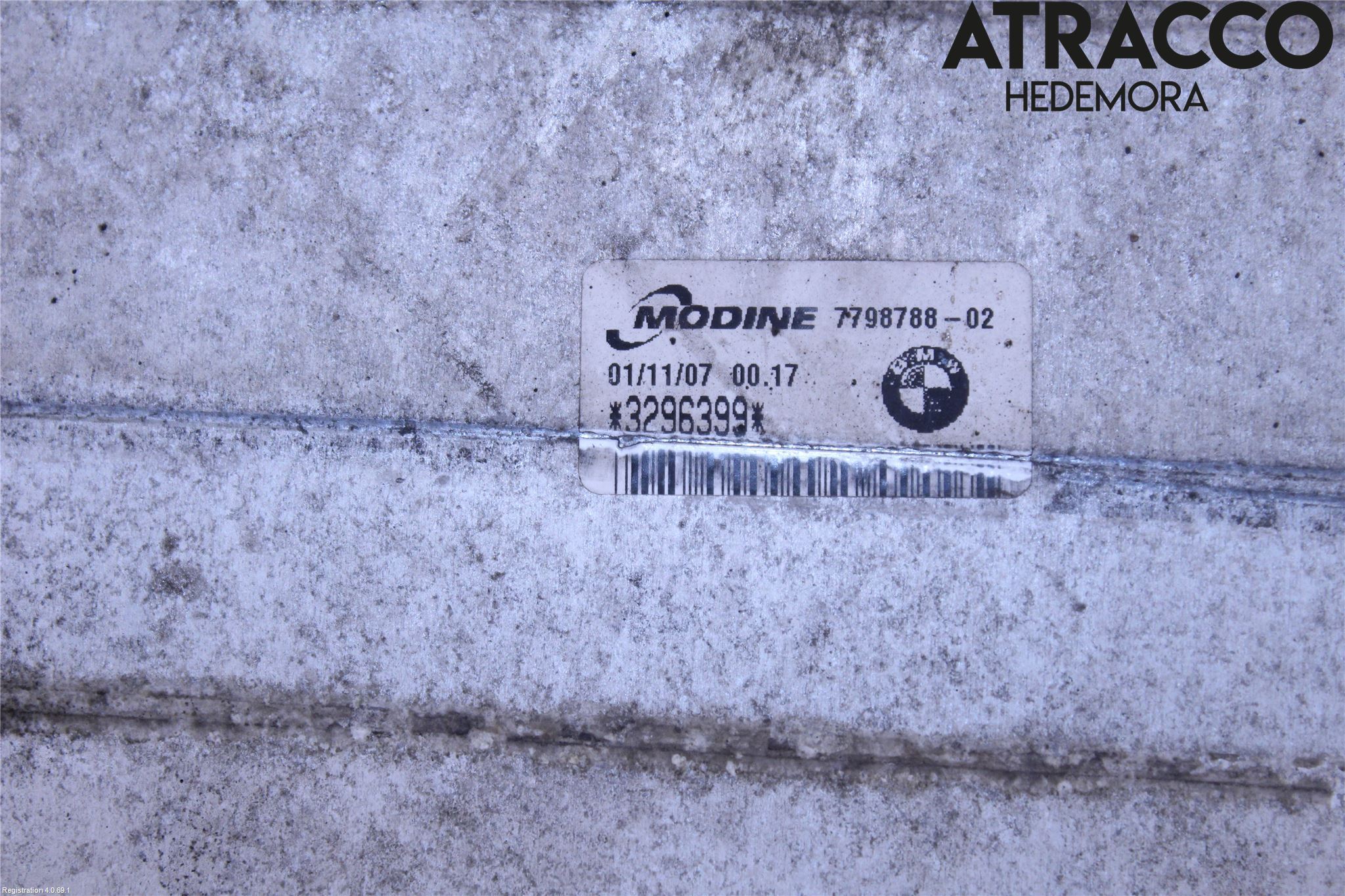 BMW 1 E87/81 5D/3D 03-11 Laddluft-Intercooler Kyl