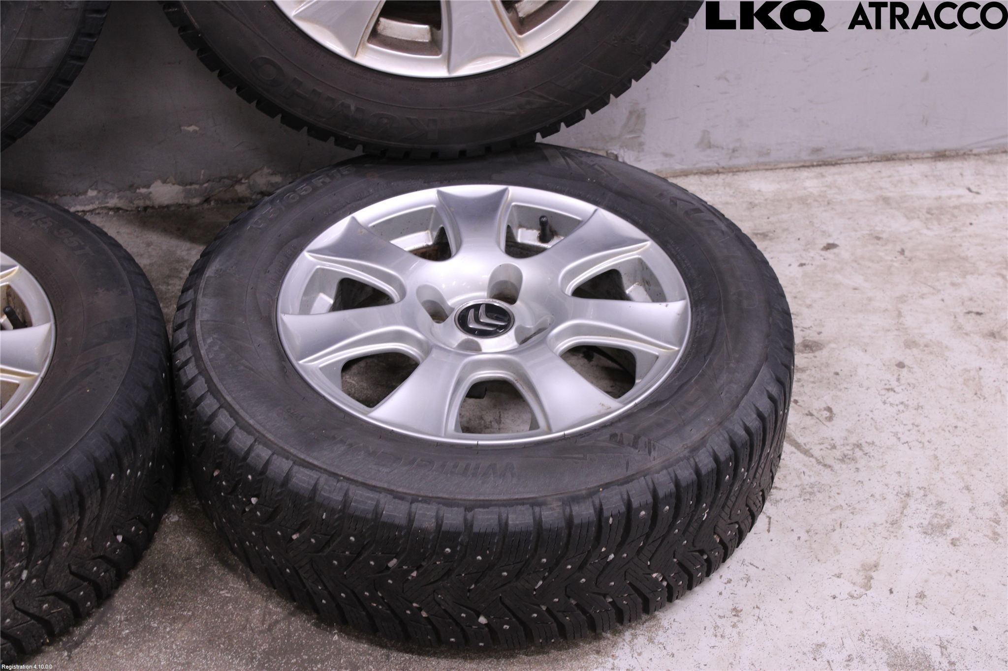 Citroen C4 CACTUS 14-20 Vinterdäck Alumfälg 4St