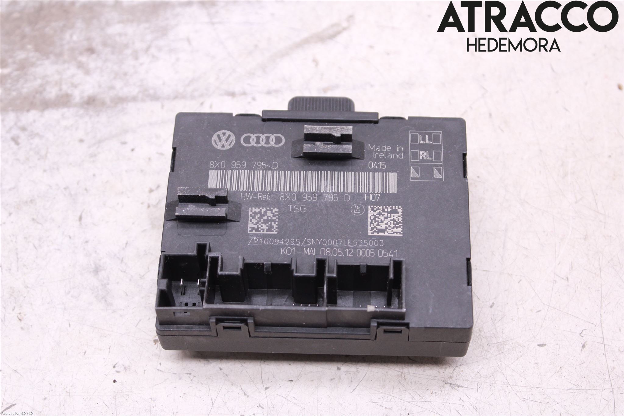 Audi A1/S1 11-18 Styrenhet Dörr