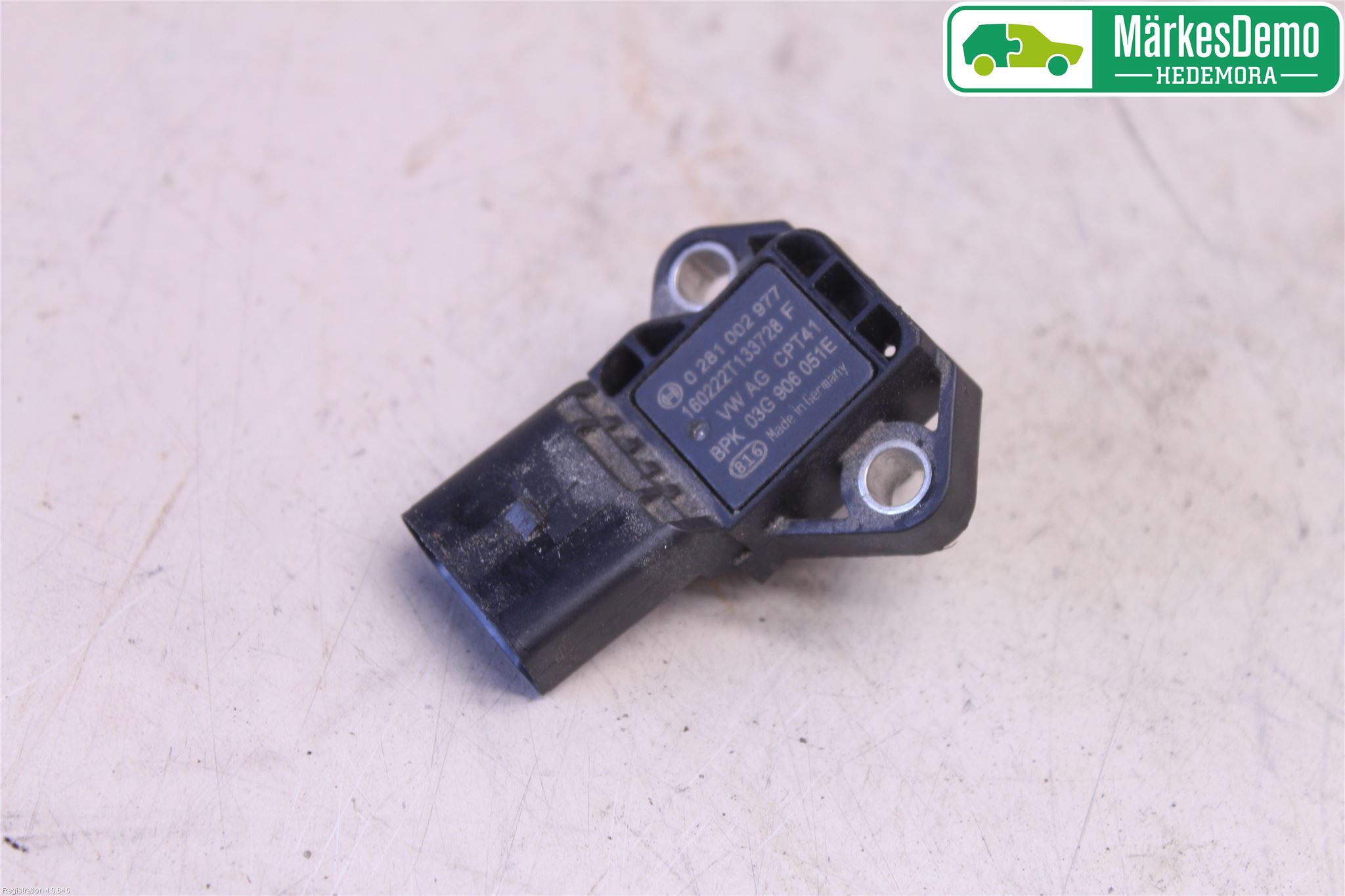 Volkswagen VW GOLF / E-GOLF VII 13-20 Injmappsensor