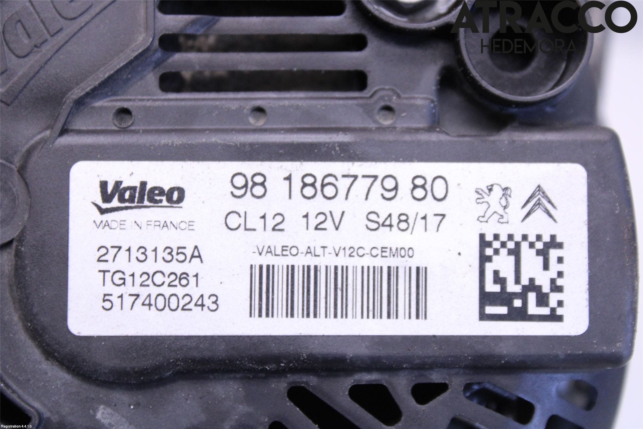 Peugeot 2008 13-20 Generator