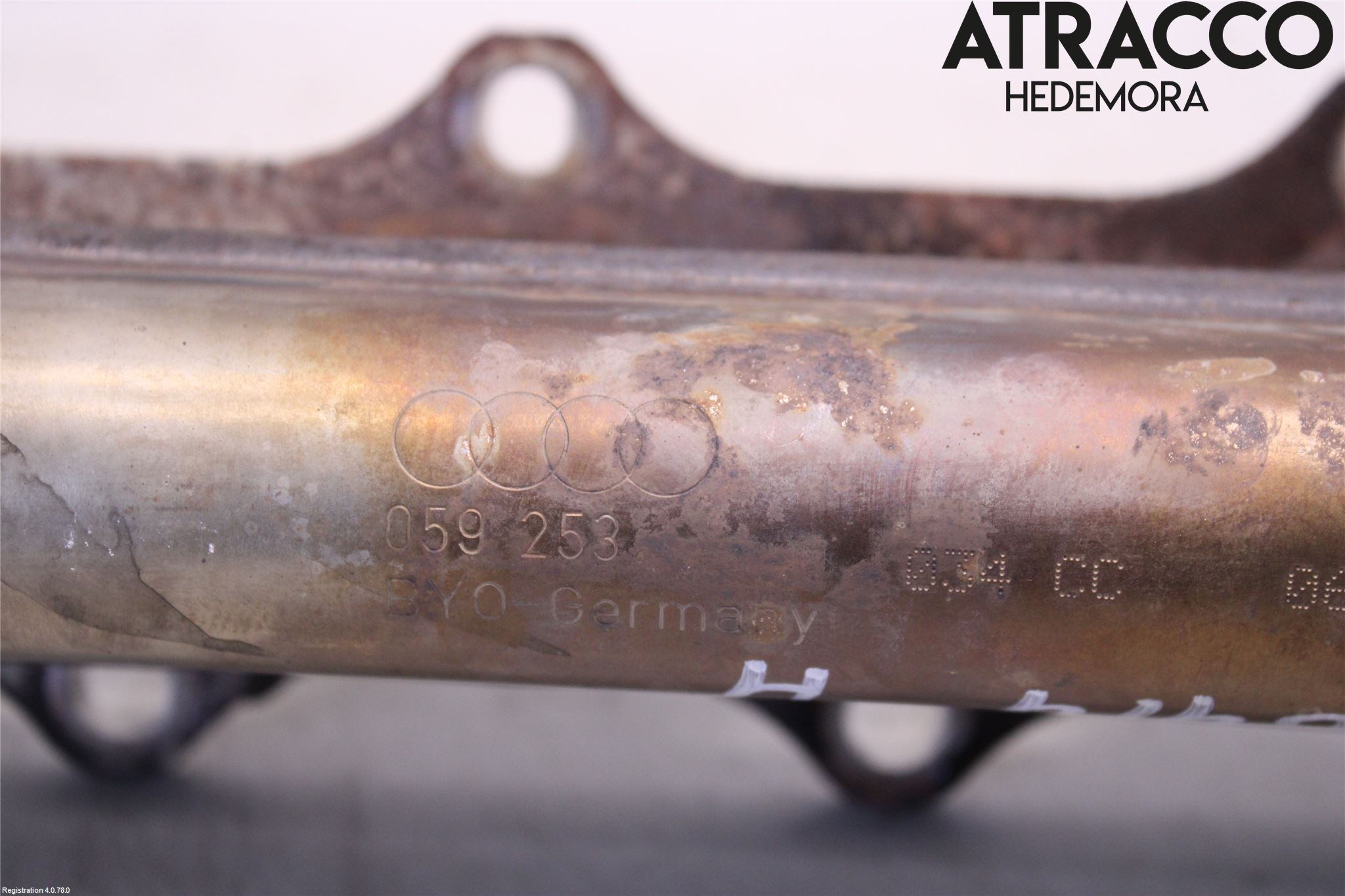 Audi Q7/SQ7 Grenrör Avgas