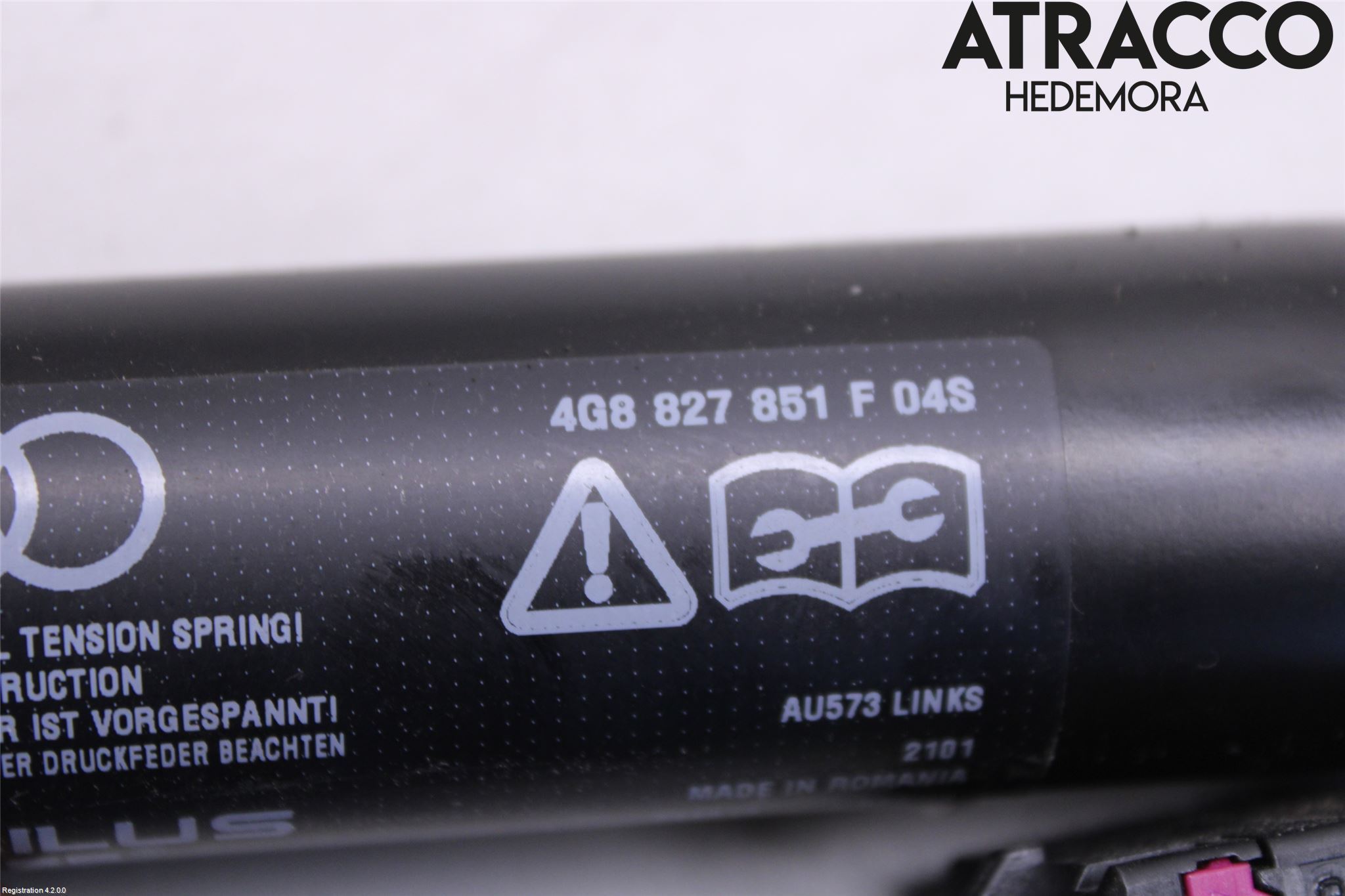 Audi A7/S7 4G 11-17 Gasfjäder Baklucka