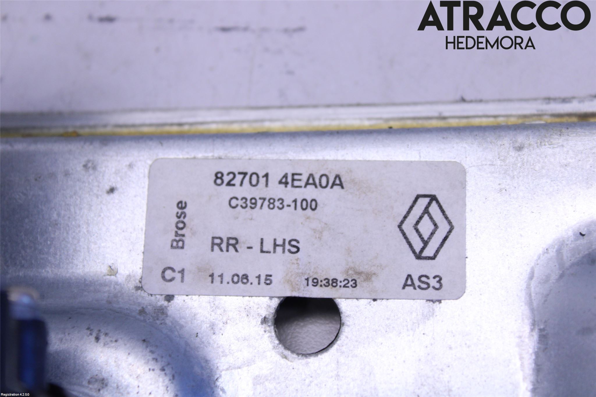 Renault KADJAR 15- Fönsterhiss El Kompl