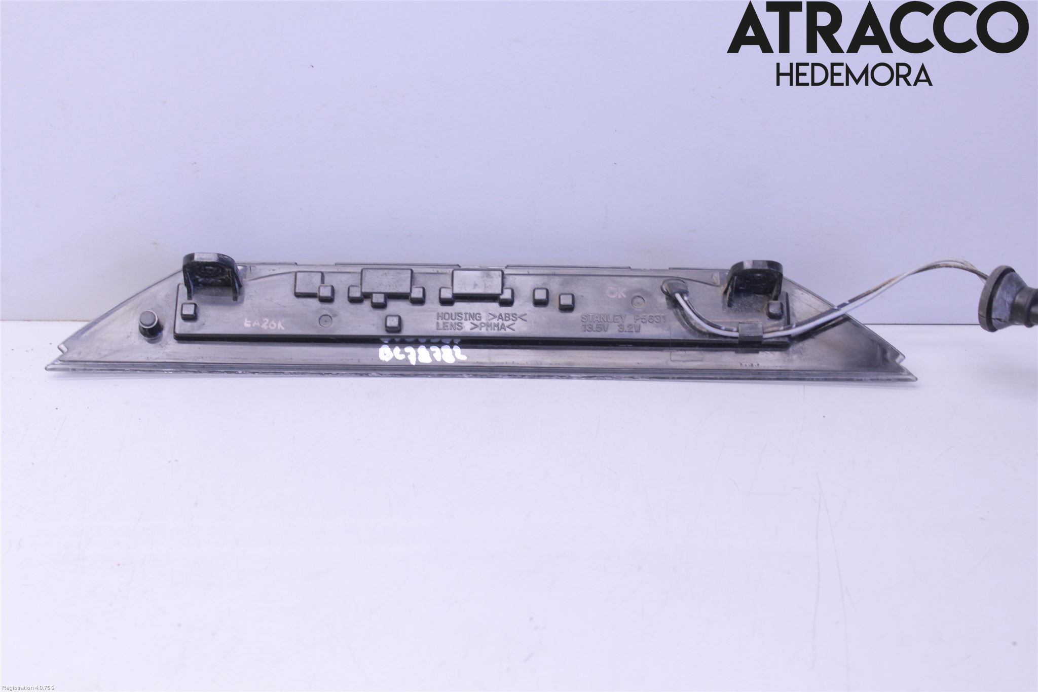 Mitsubishi ASX 10-22 Bromsljus Bakruta