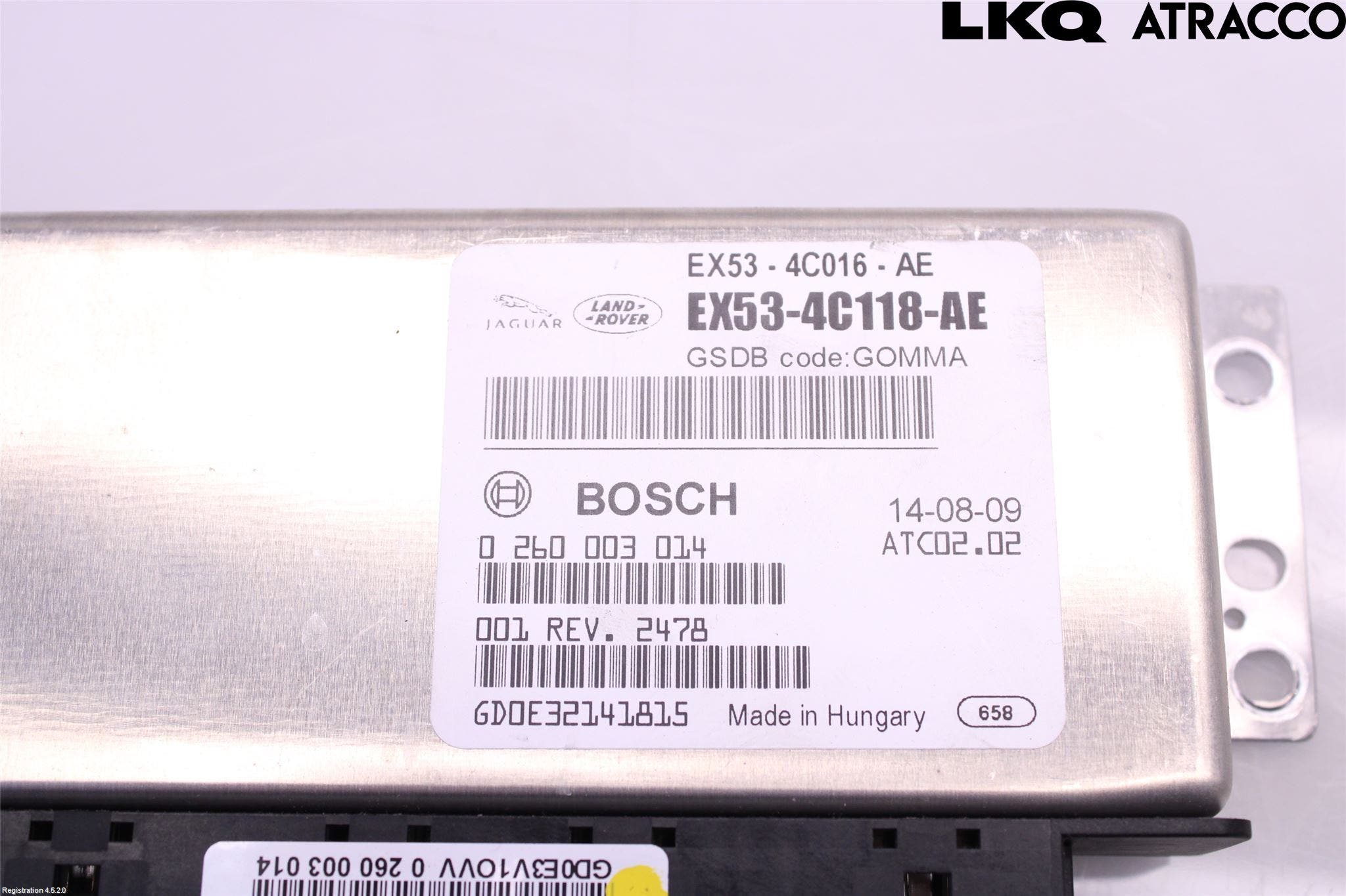 Landrover RANGE ROVER (L405) 13-21 Styrenhet Elektrisk Bakväxel