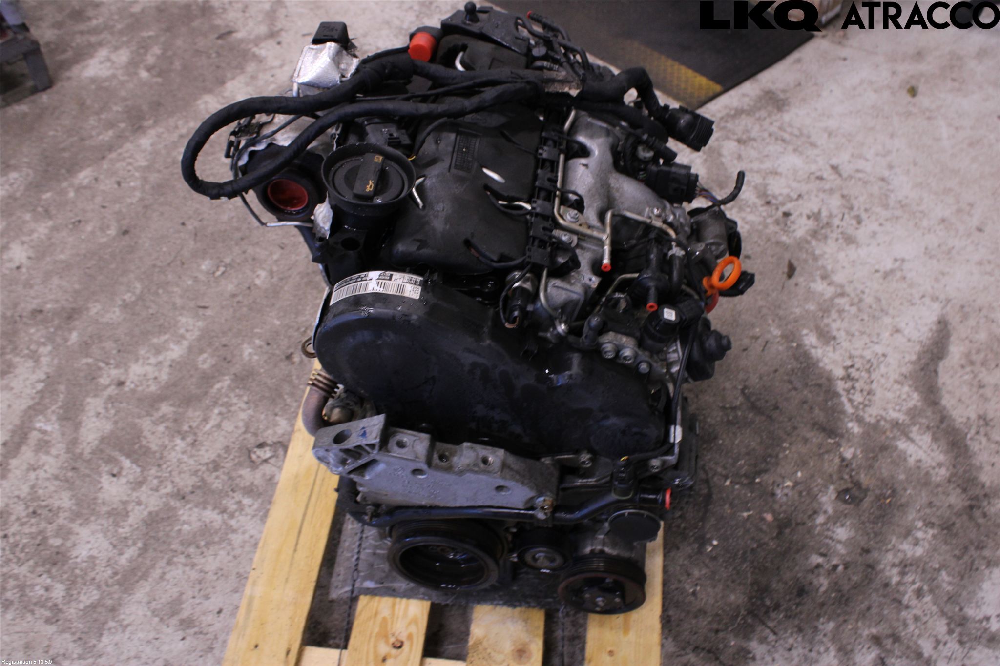 Volkswagen VW GOLF VI 09-13 Motor Diesel