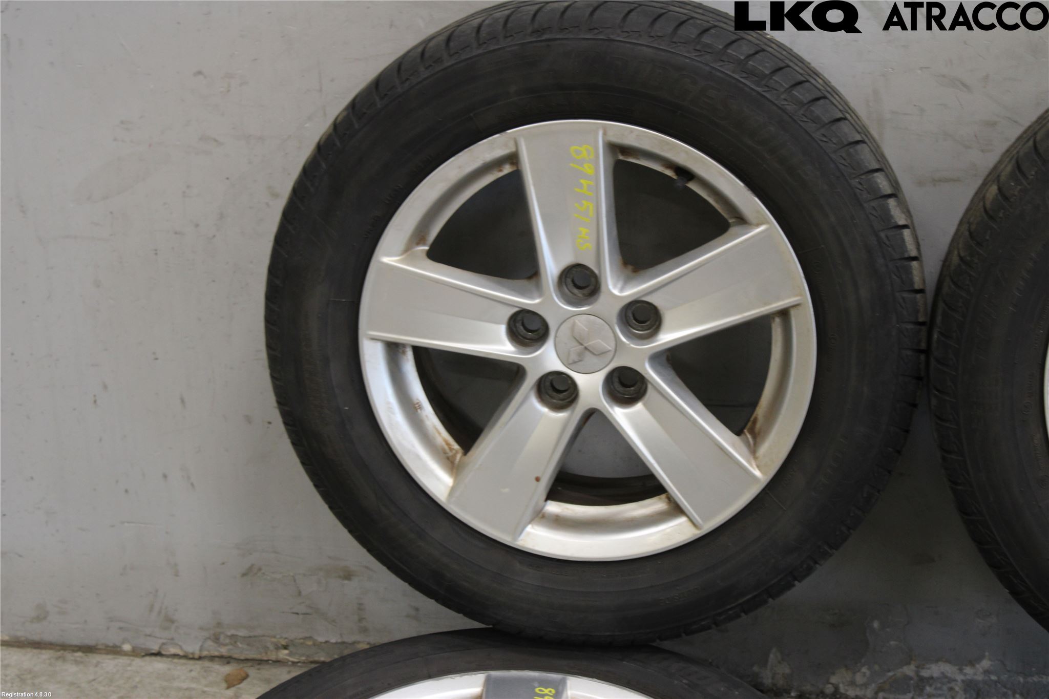 Mitsubishi LANCER 07-14 Sommardäck Alumfälg 4St