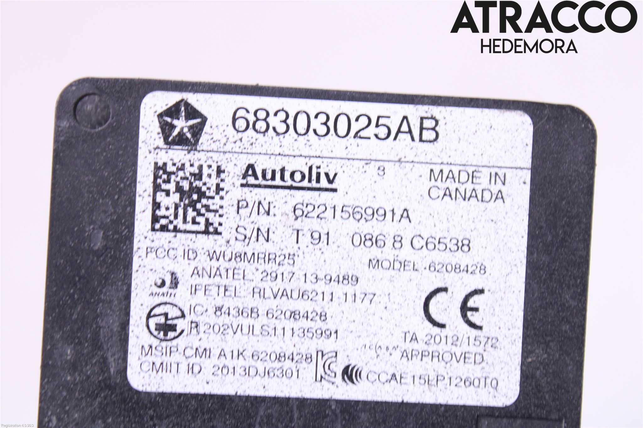 Dodge  Styrenhet Övrigt