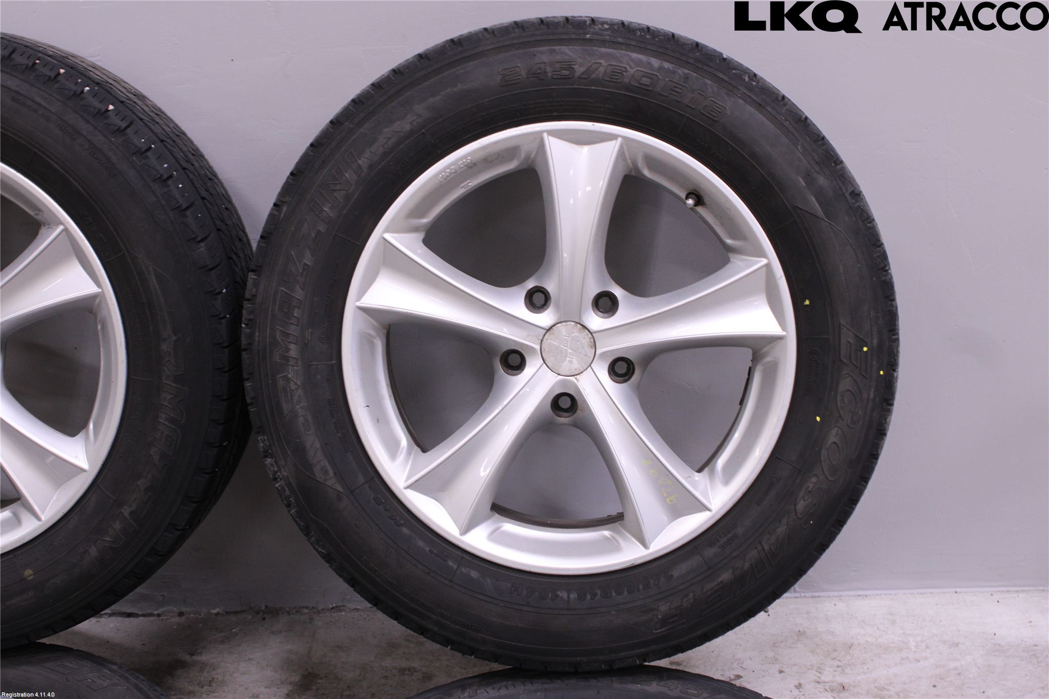 Jeep GRAND CHEROKEE 05-10 Sommardäck Alumfälg 4St