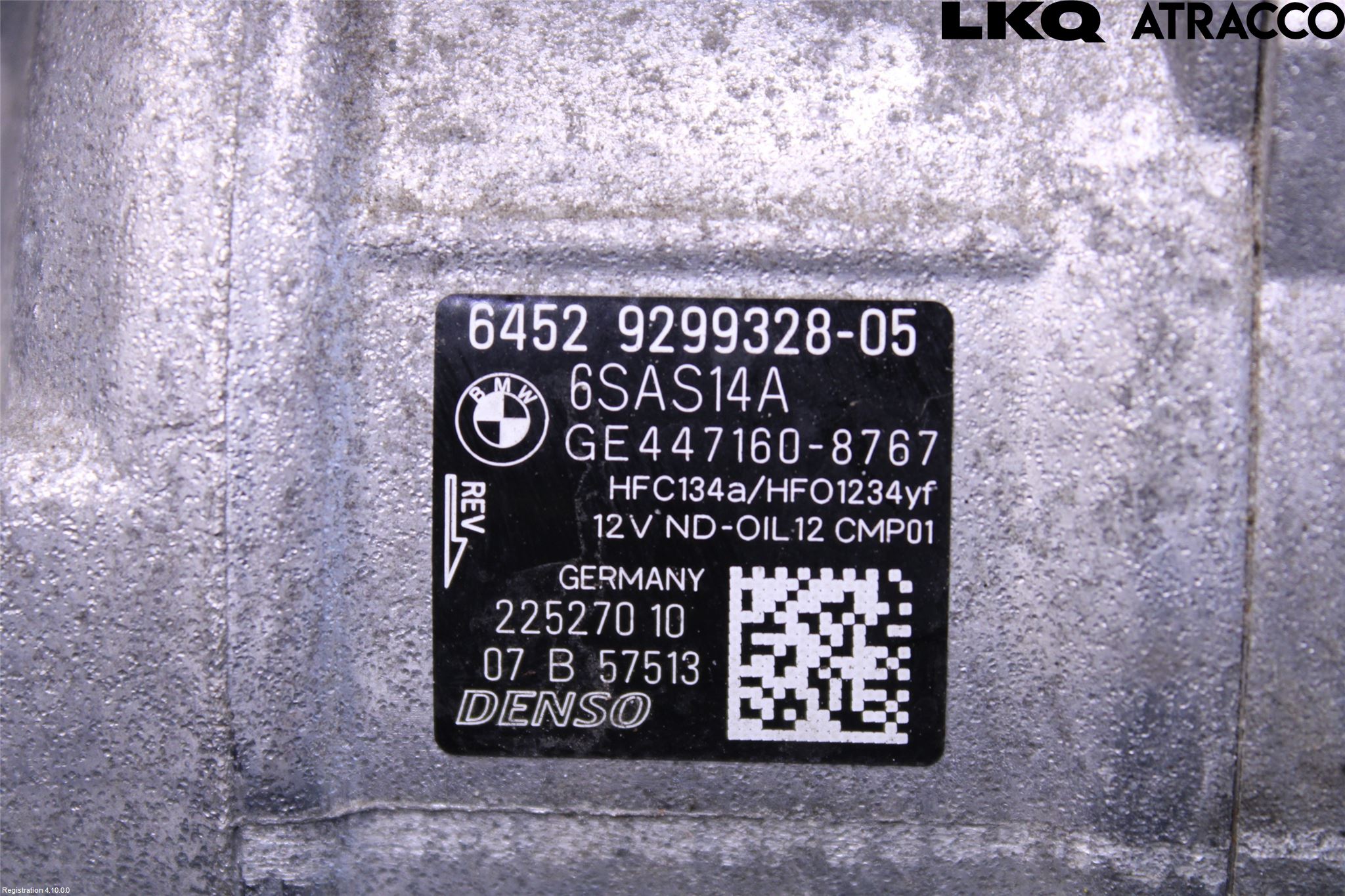 BMW 3 GT F34 13-19 Ac Kompressor