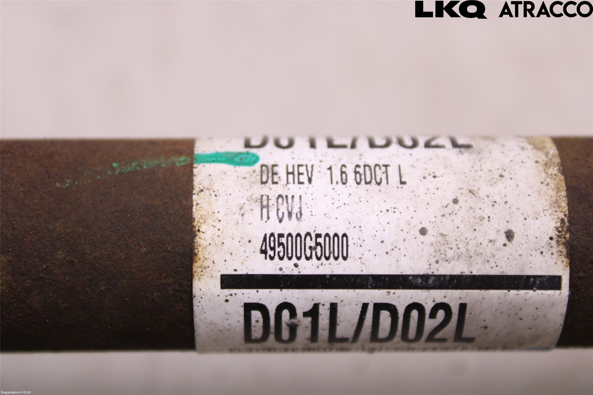 Kia NIRO (DE) 17-22 Drivaxel Fram Vänster