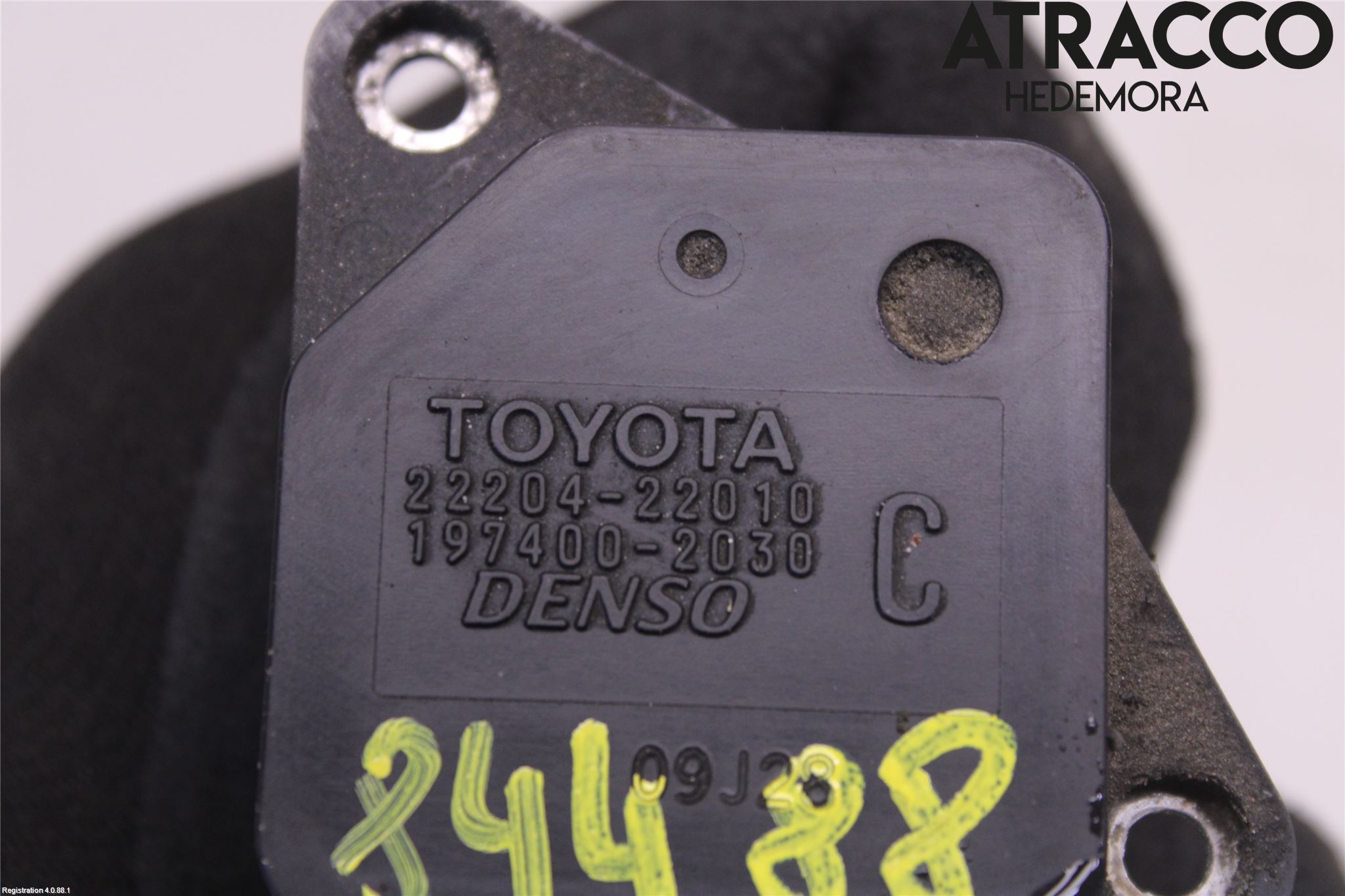 Toyota PRIUS NWH20 04-08 Injluftmassamätare