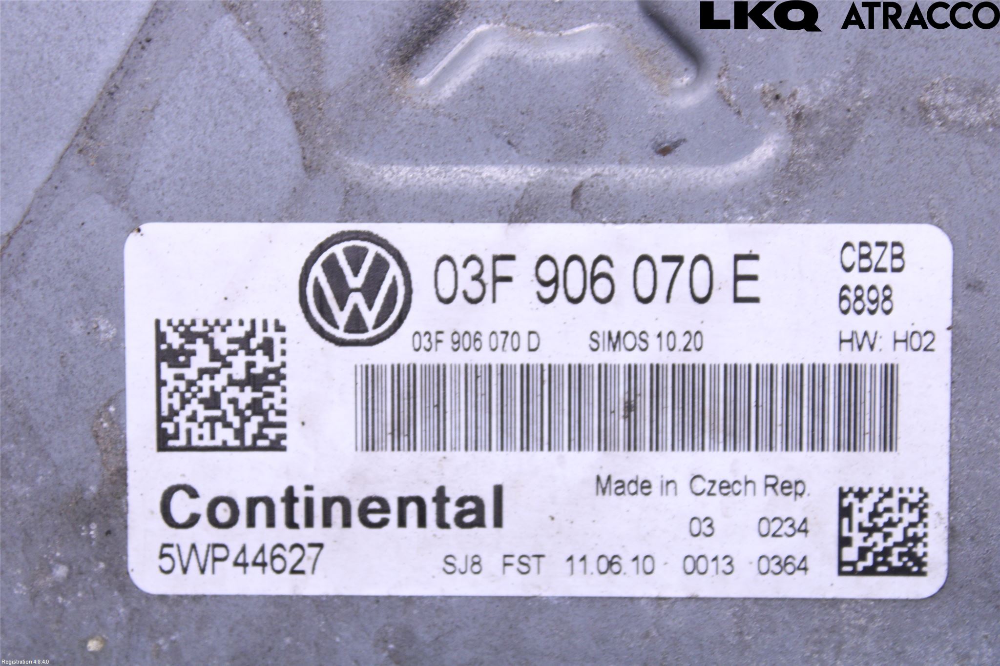 Volkswagen VW POLO 10-17 Styrenhet Insprut Bensin