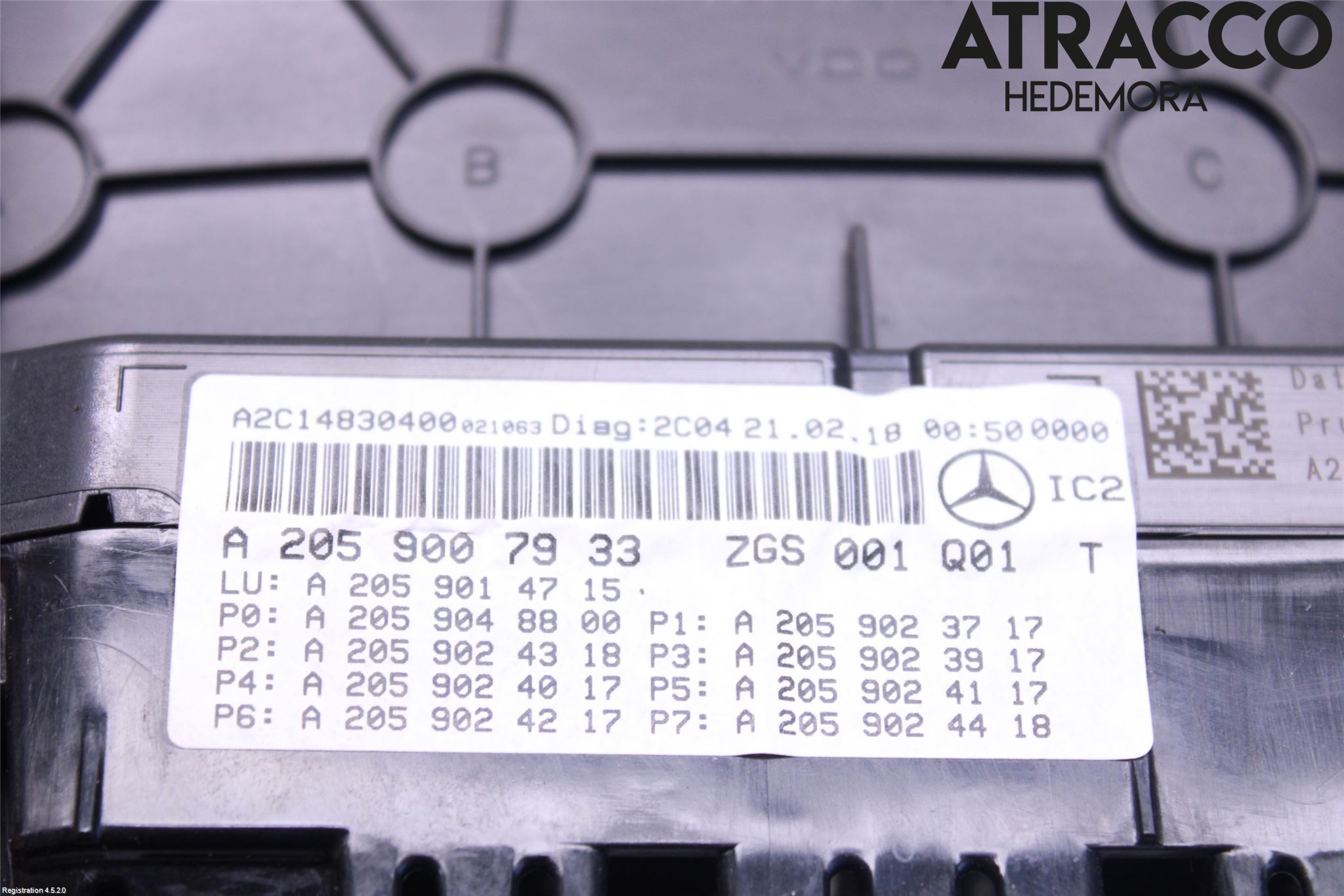 Mercedes-Benz MB GLC-KLASS (X253/C253) 15-22 Instrument Komb
