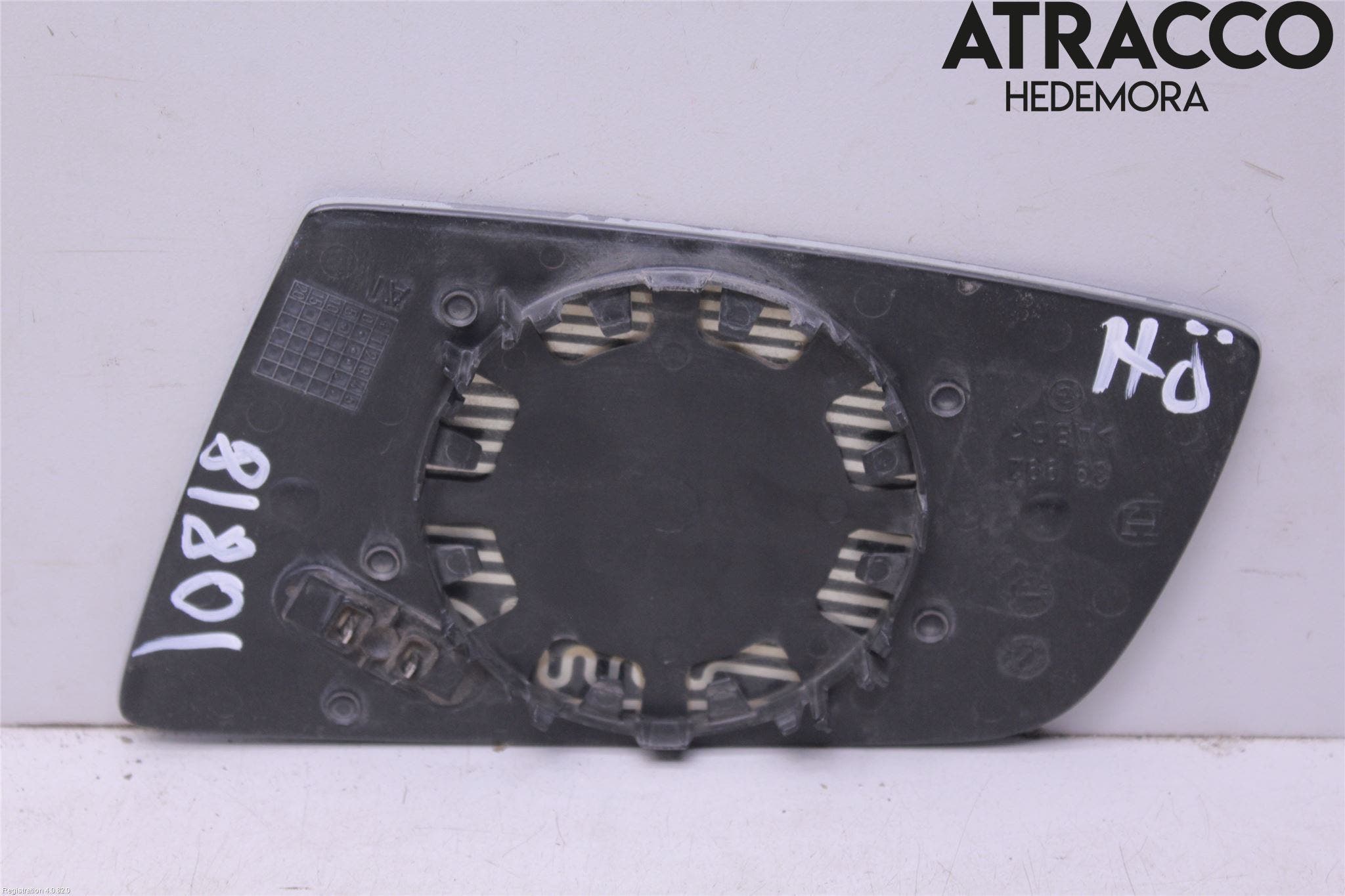 BMW 5 E60/61 Sed/Tou 02-10 Spegelglas Hö