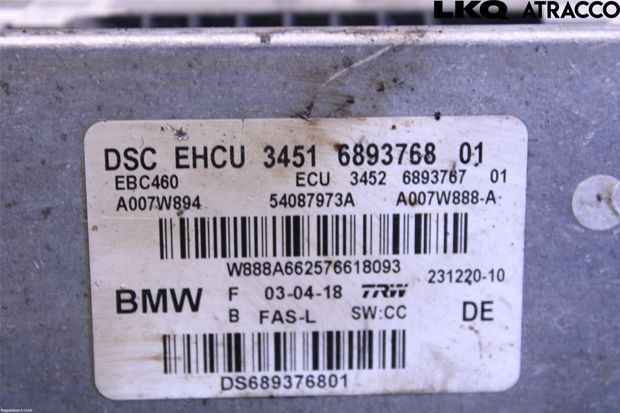 BMW X3 G01 18- Abs Hydraulaggregat