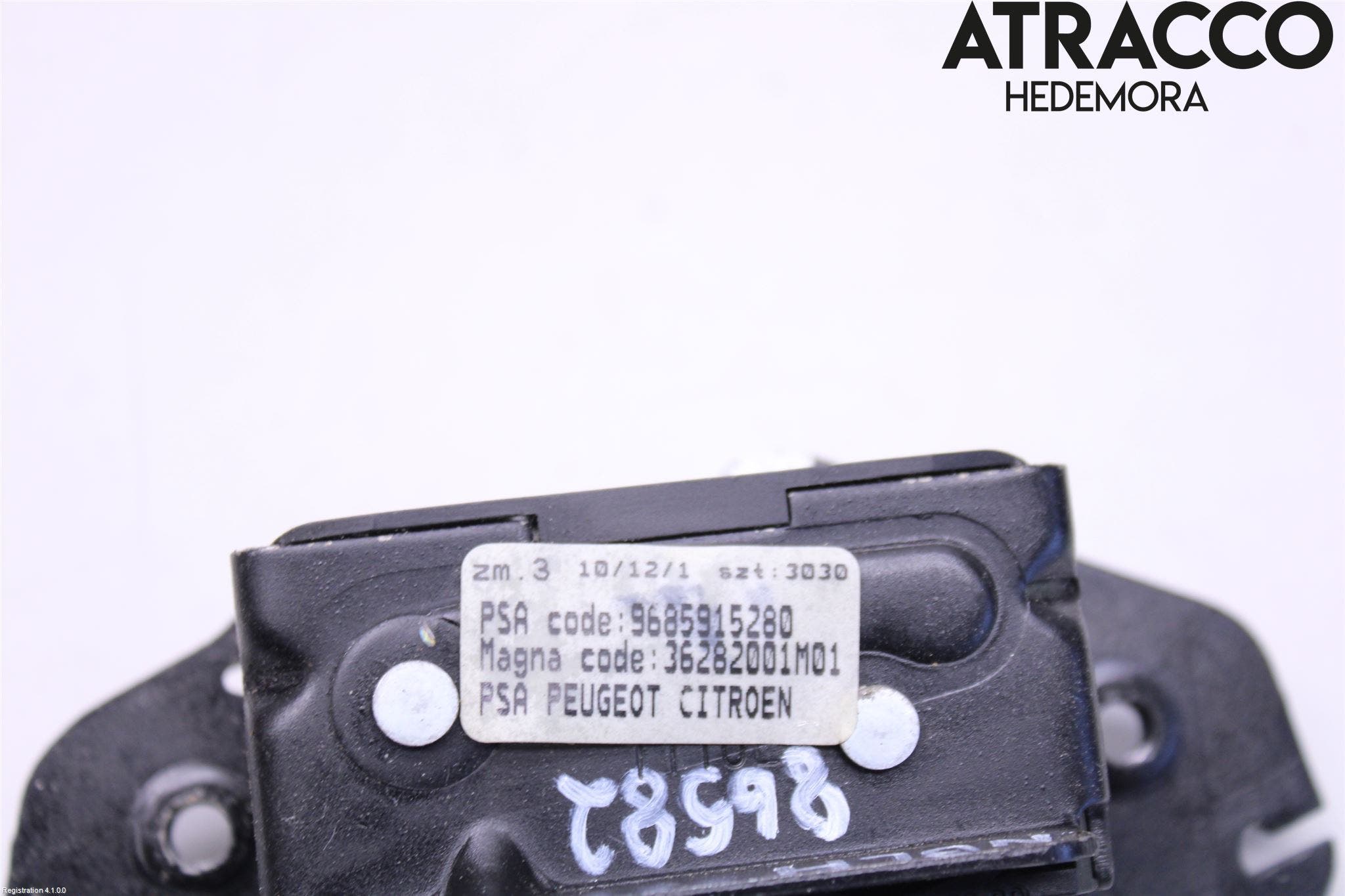 Peugeot 3008 09-16 Låskista Baklucka