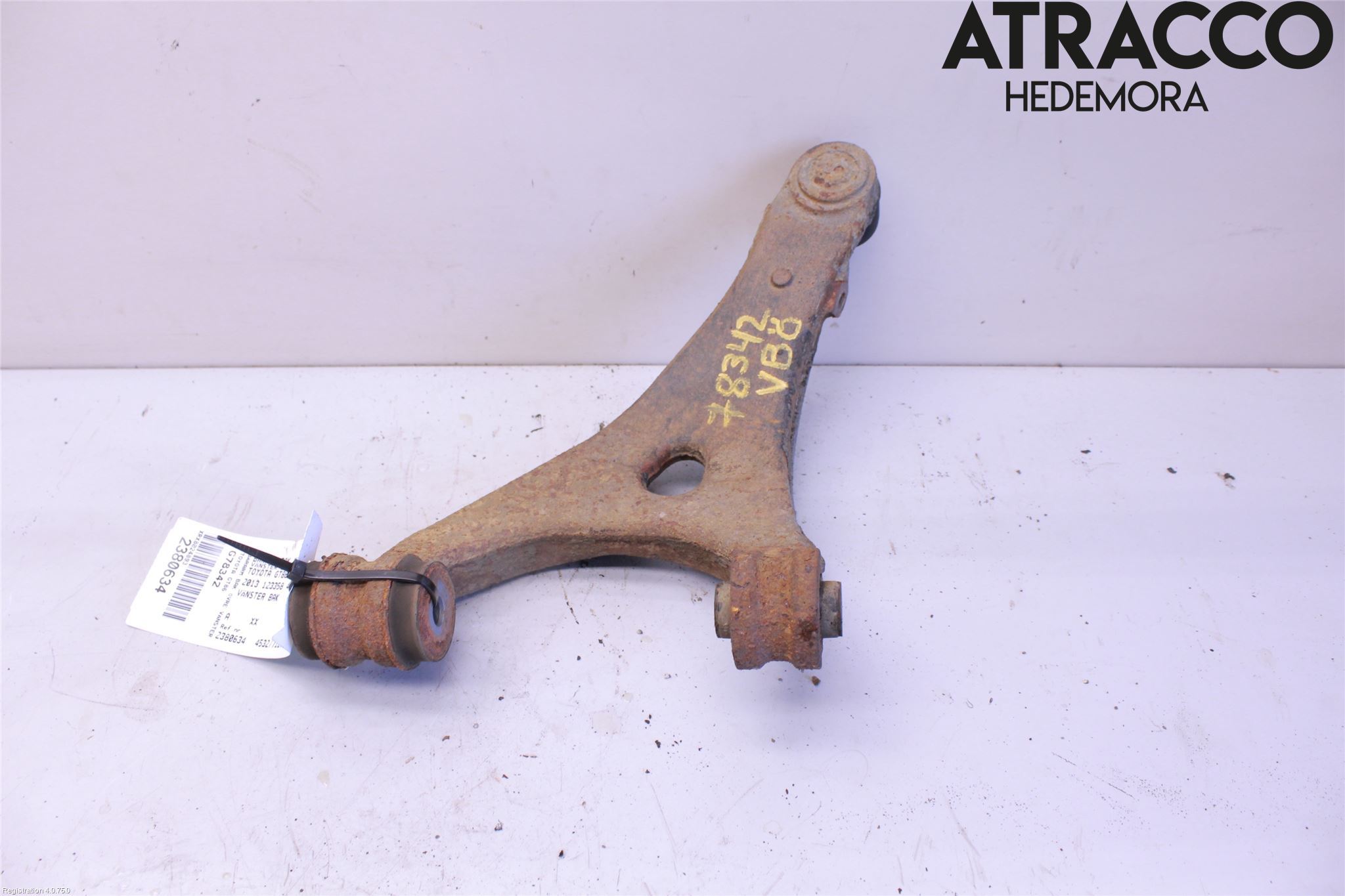 Toyota GT86 12- Bärarm Bak Övre Vänster