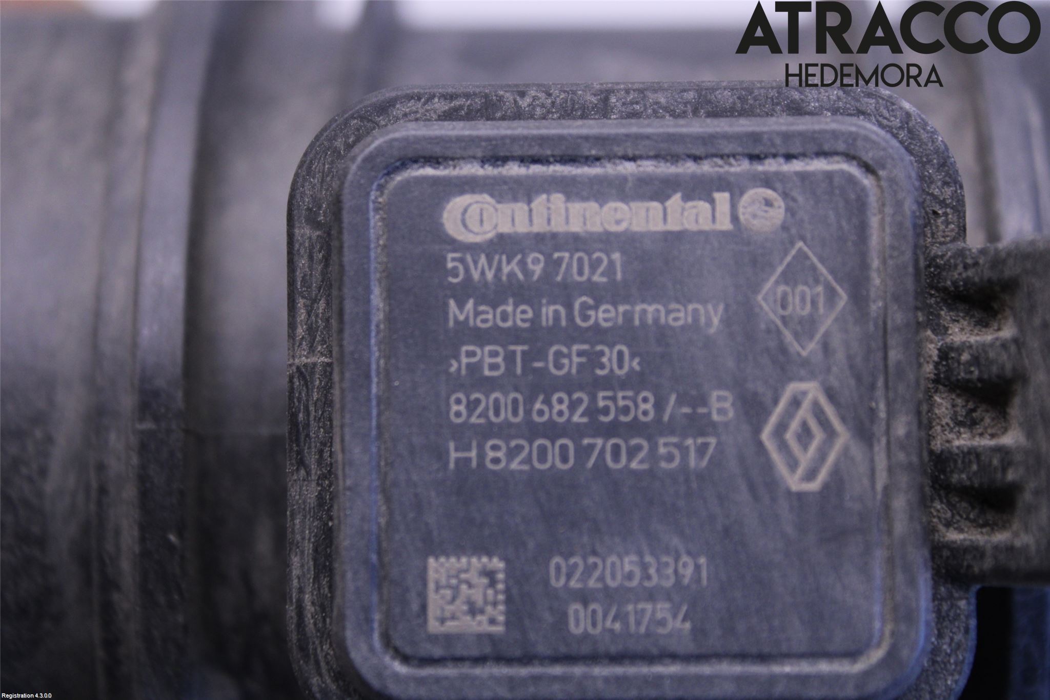 Nissan QASHQAI+2  10-14 Injluftmassamätare