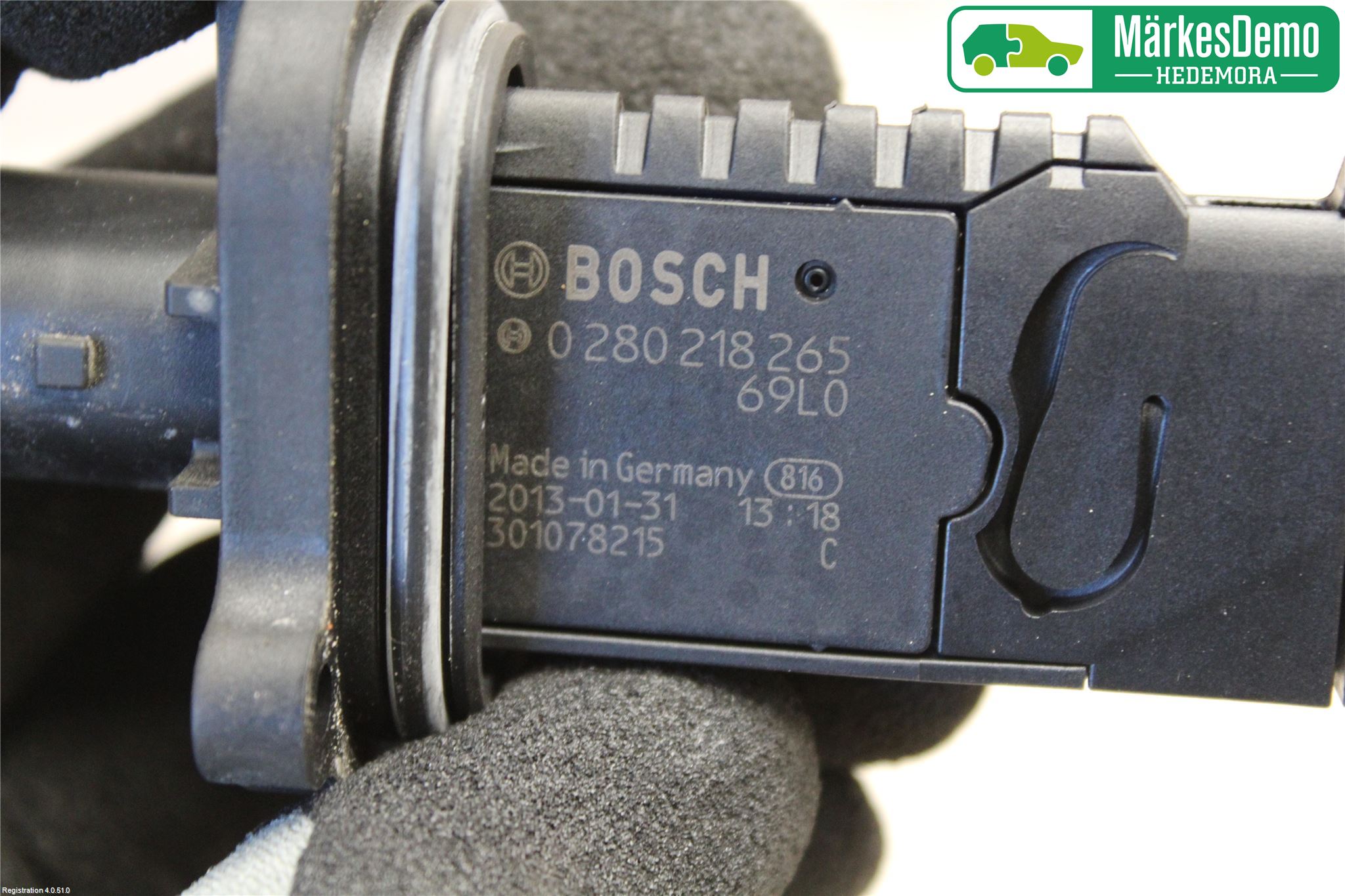 Suzuki SPLASH Injluftmassamätare