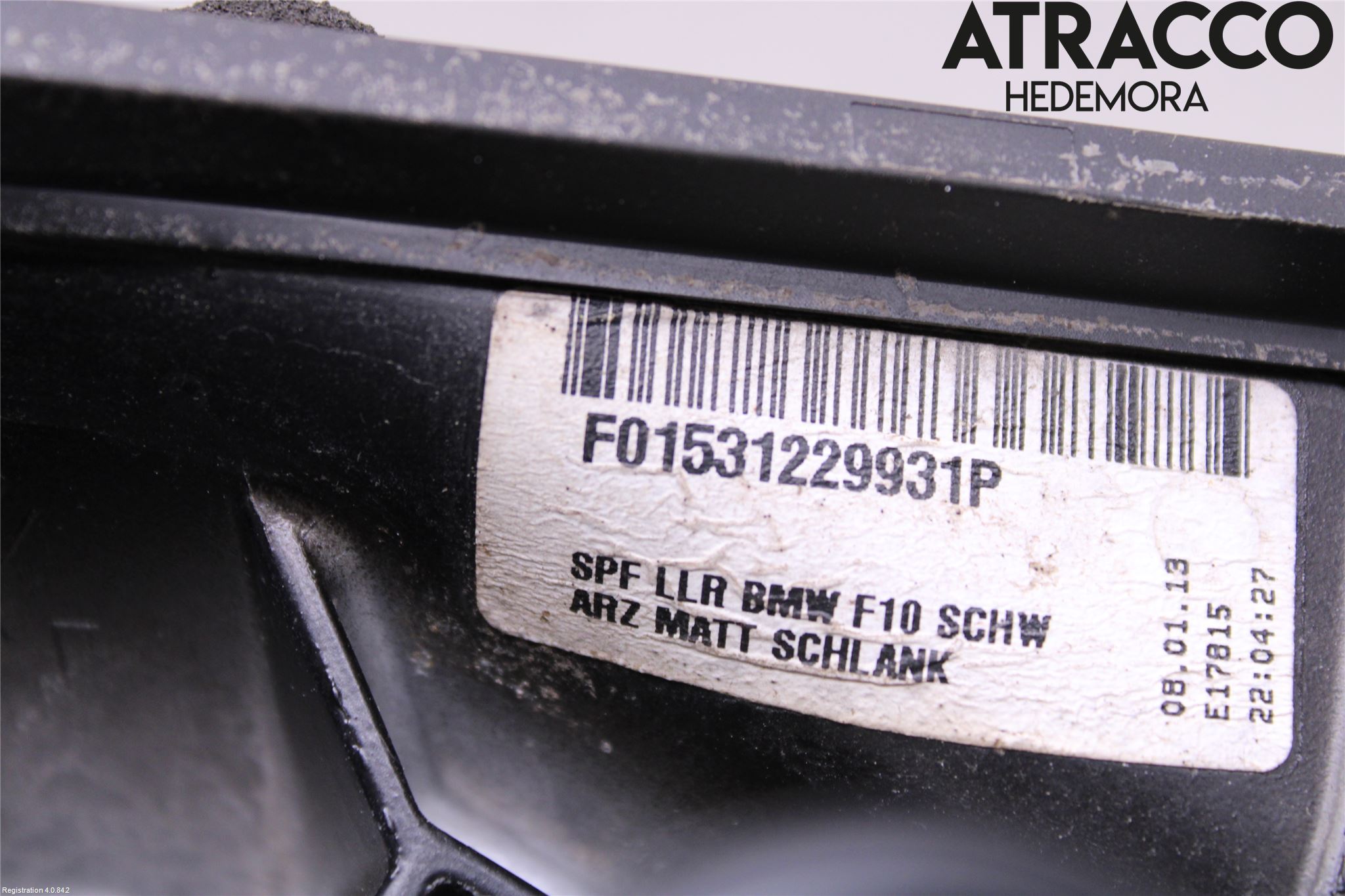 BMW 5 F10/F11/F18 09-17 Spegel Yttre El Hö