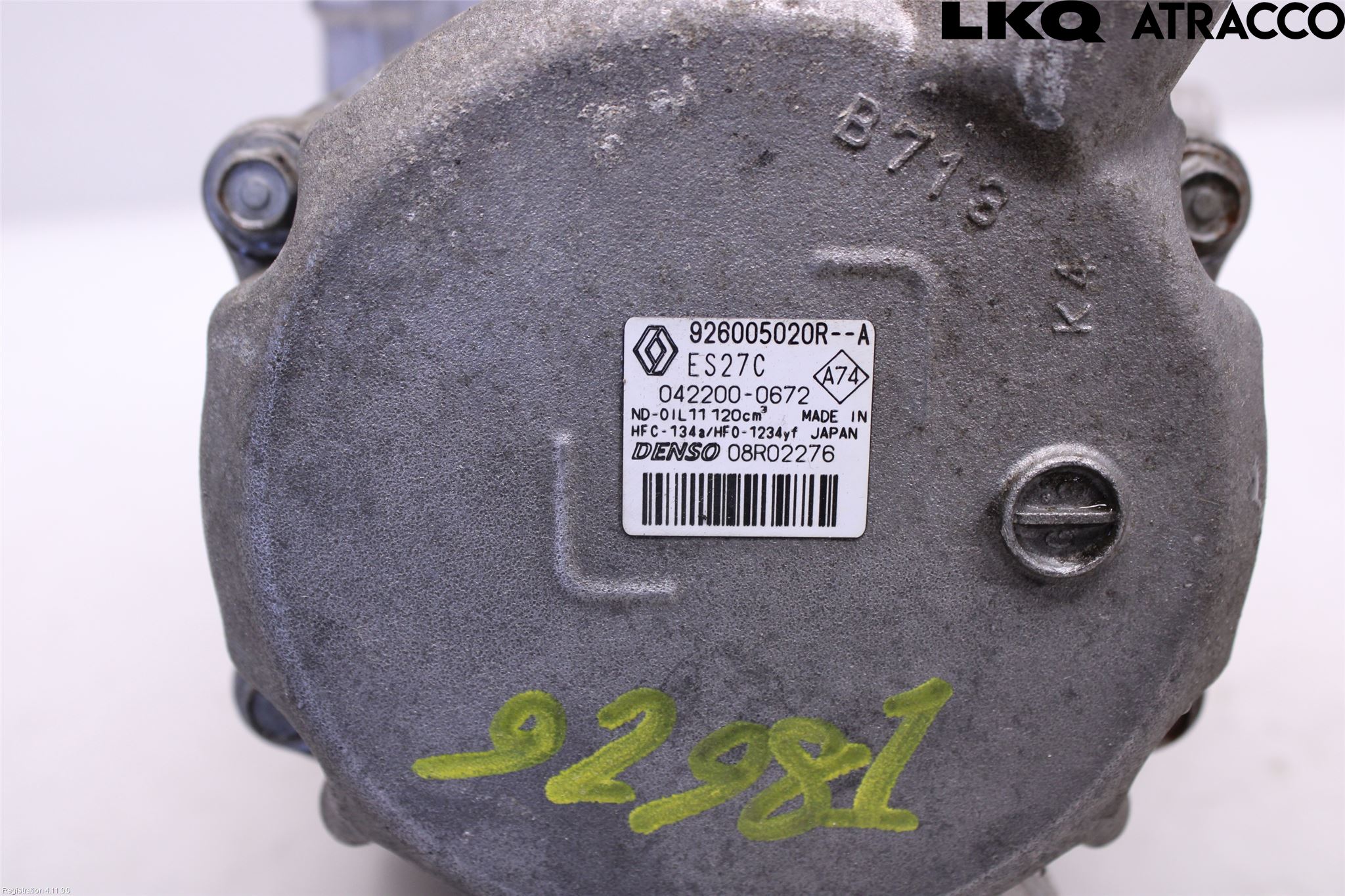 Renault KANGOO II 15-21 Ac Kompressor