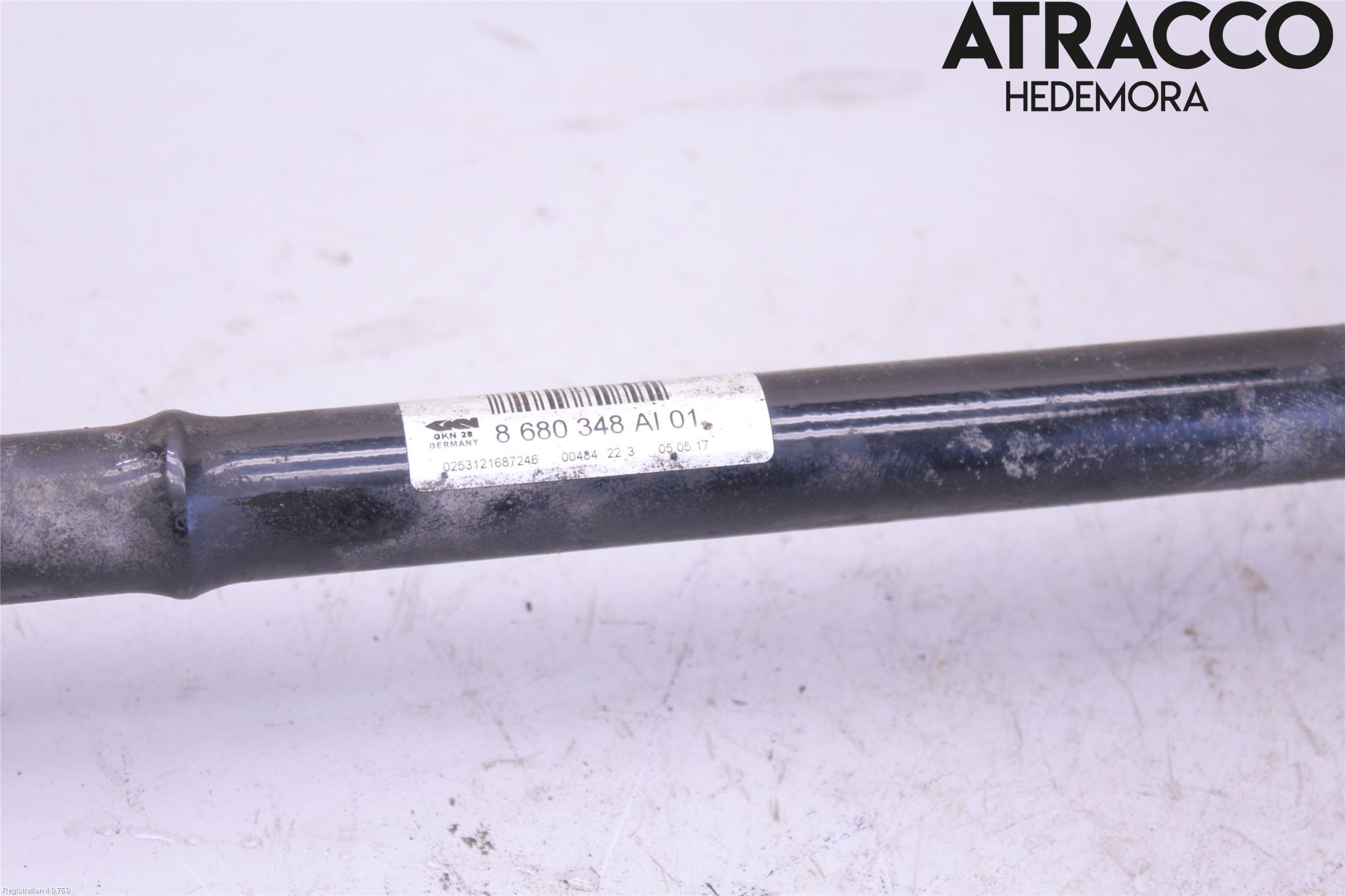 BMW 1 F20/F21 11-19 Drivaxel Bak Höger
