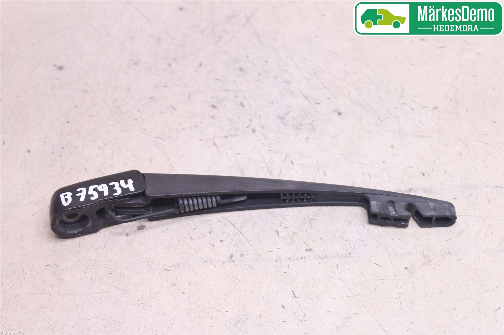 Suzuki SX4 06-09 Torkararm-Bakruta