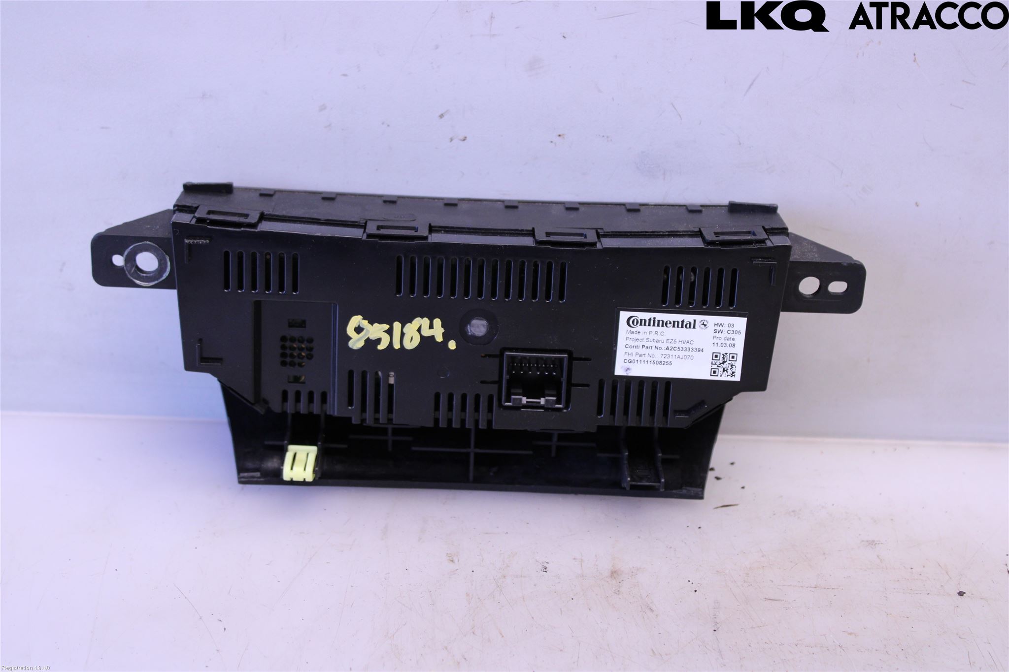 Subaru OUTBACK 10-15 Ac Styrenhet Ac Manöveren