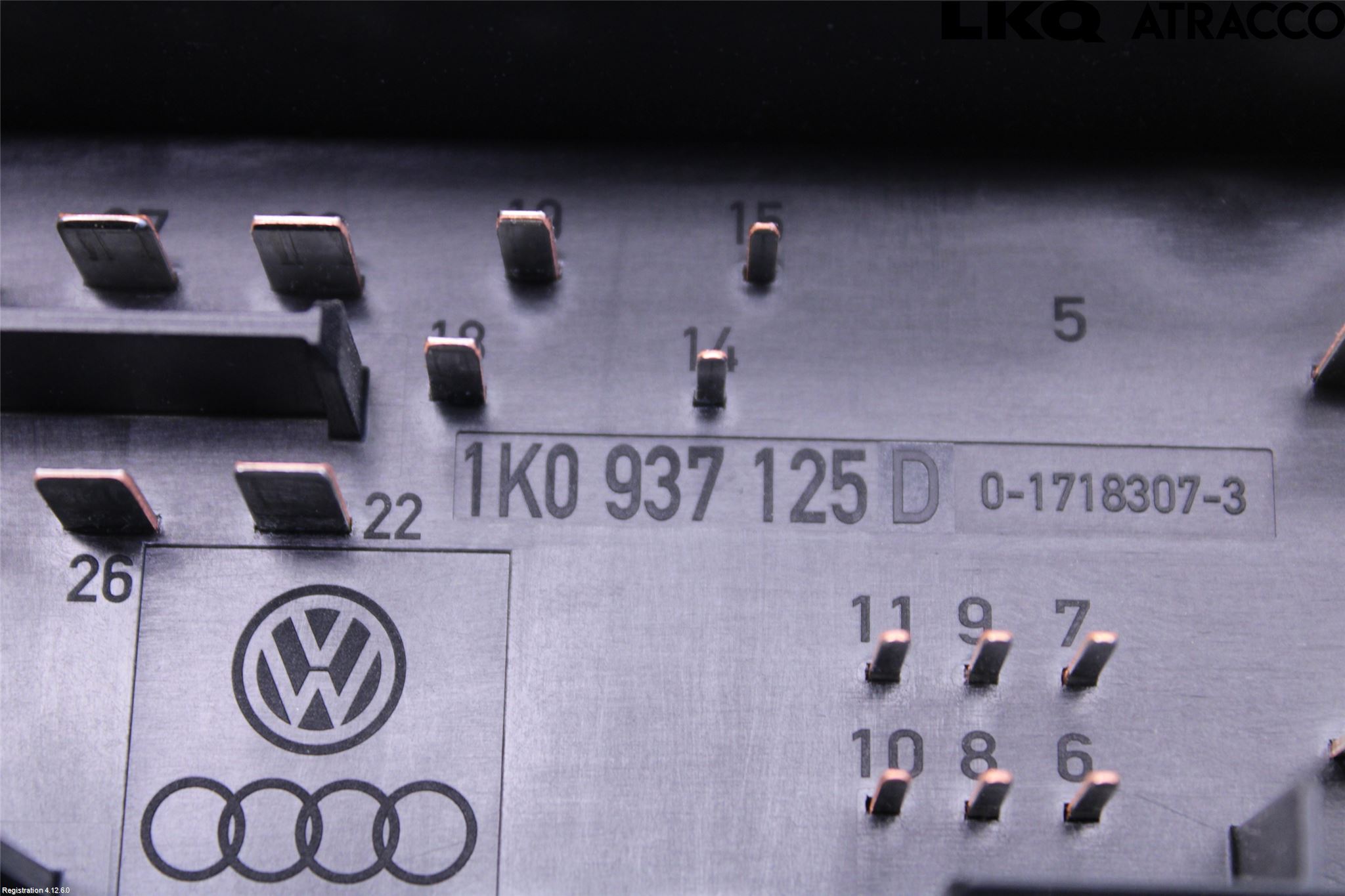 Volkswagen VW GOLF VI 09-13 Säkringsdosa-Elcentral