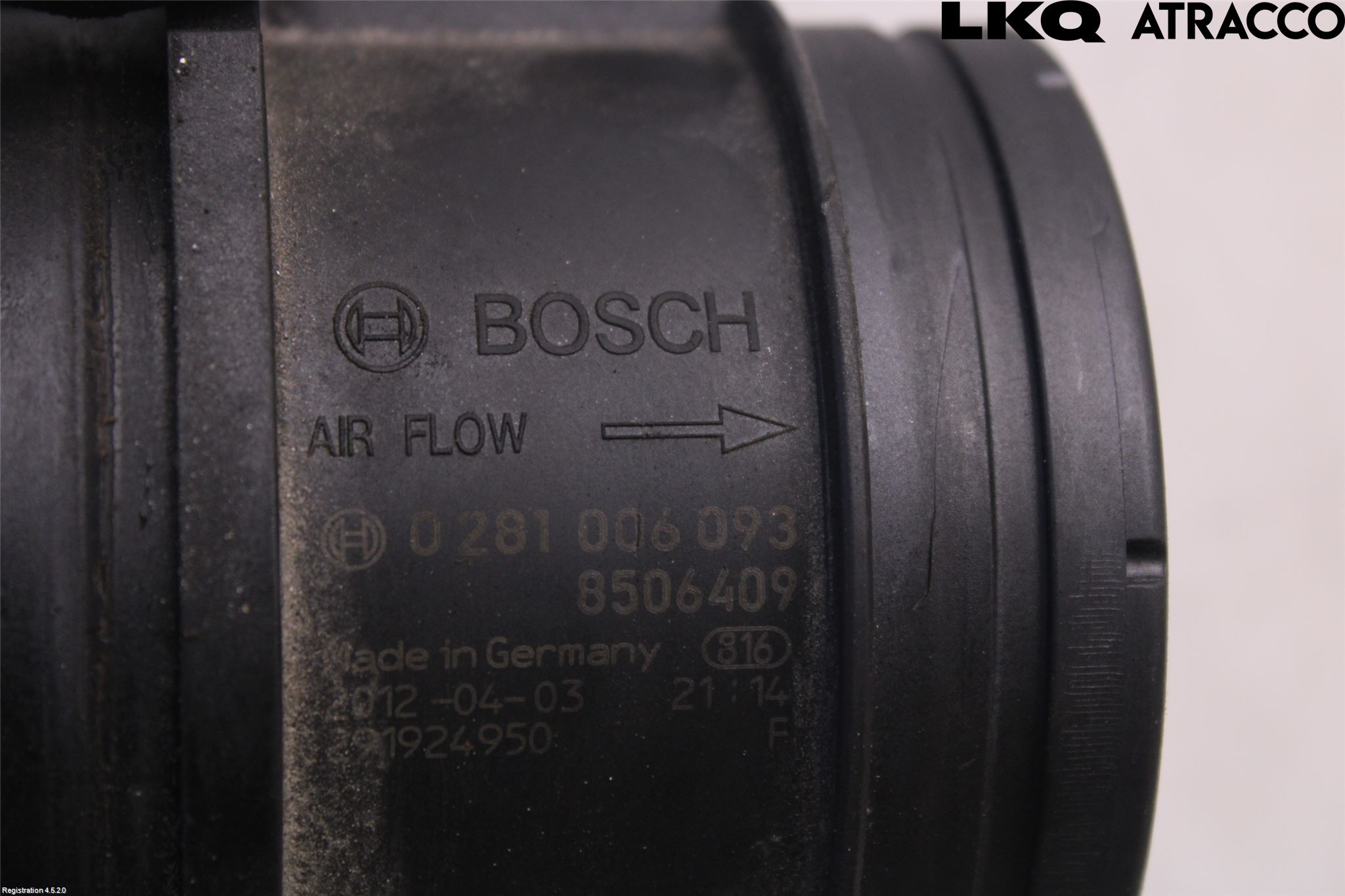 BMW 3 E90/91 SED/TOU 05-12 Injluftmassamätare