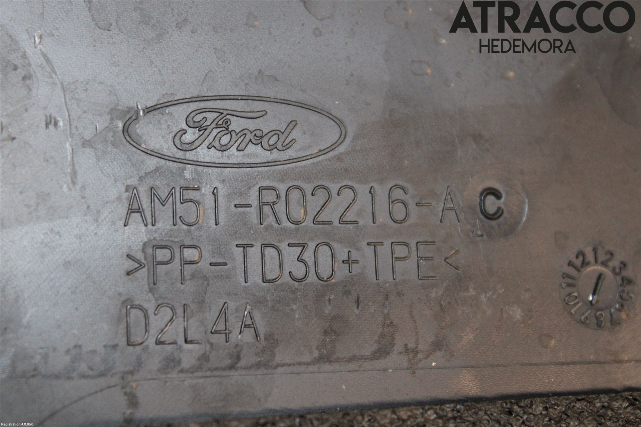 Ford C-MAX II  11-14 Torpedplåt-Torpedplast