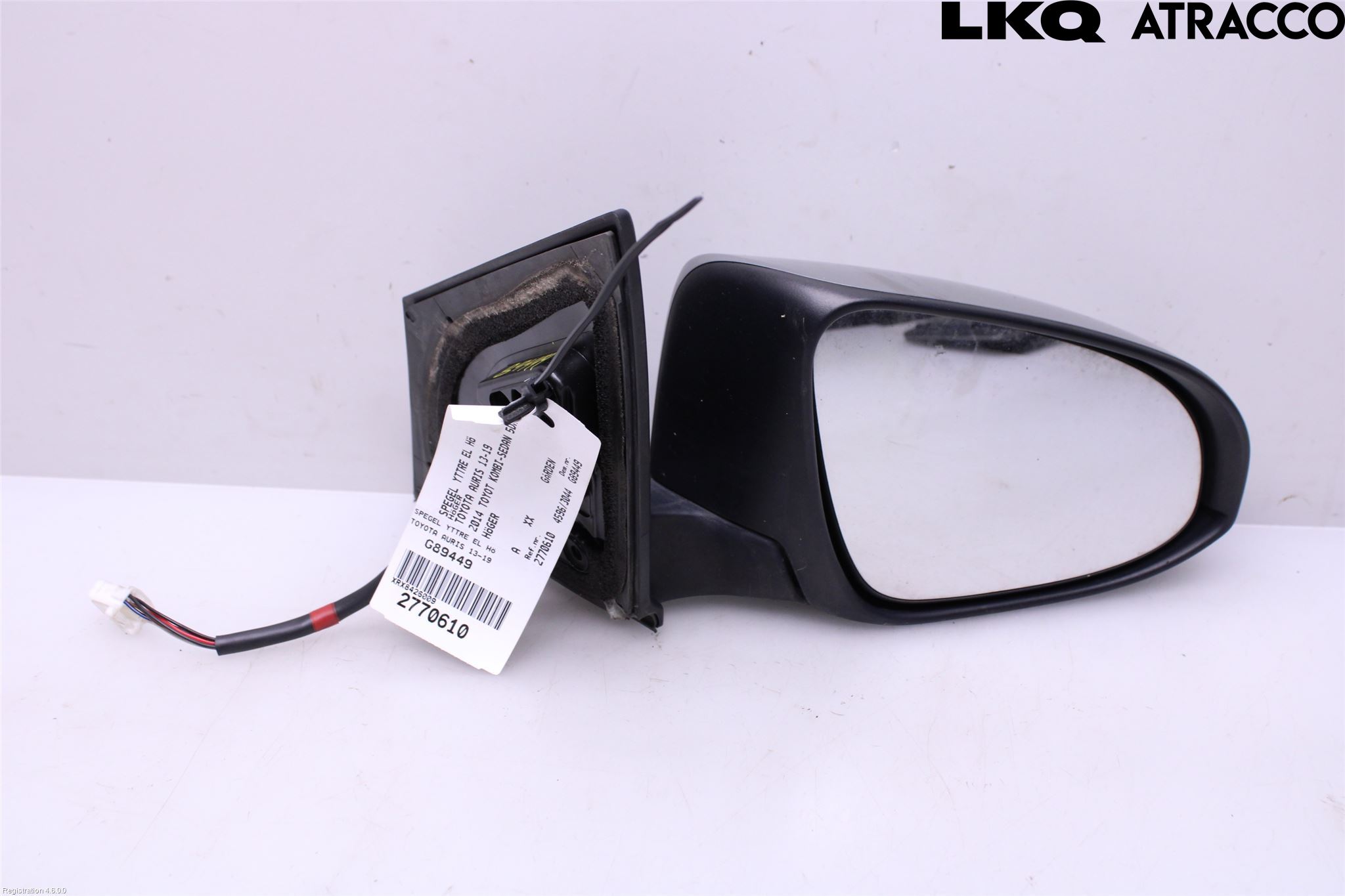 Toyota AURIS 13-19 Spegel Yttre El Hö