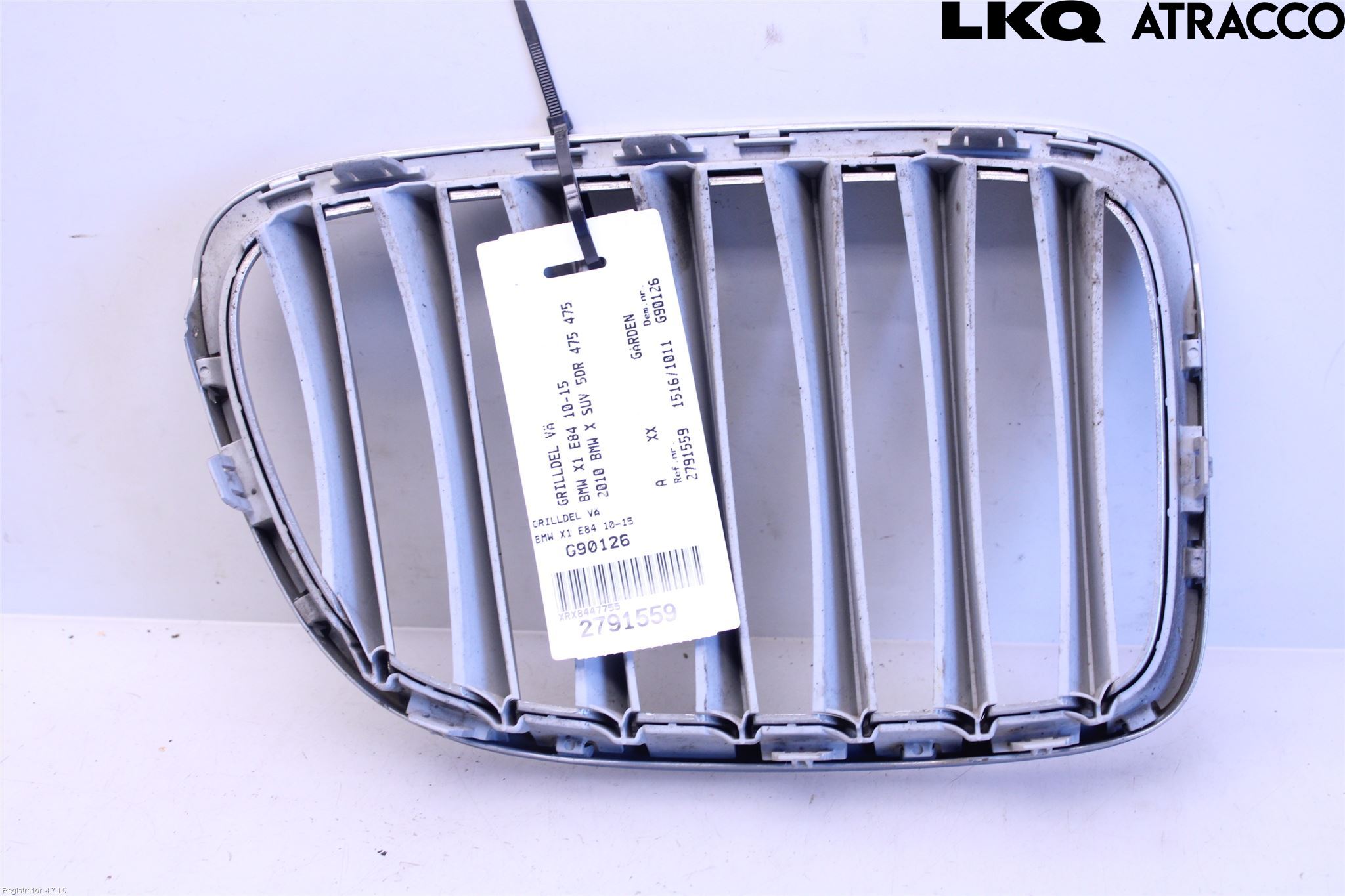 BMW X1 E84 10-15 Grilldel Vänster