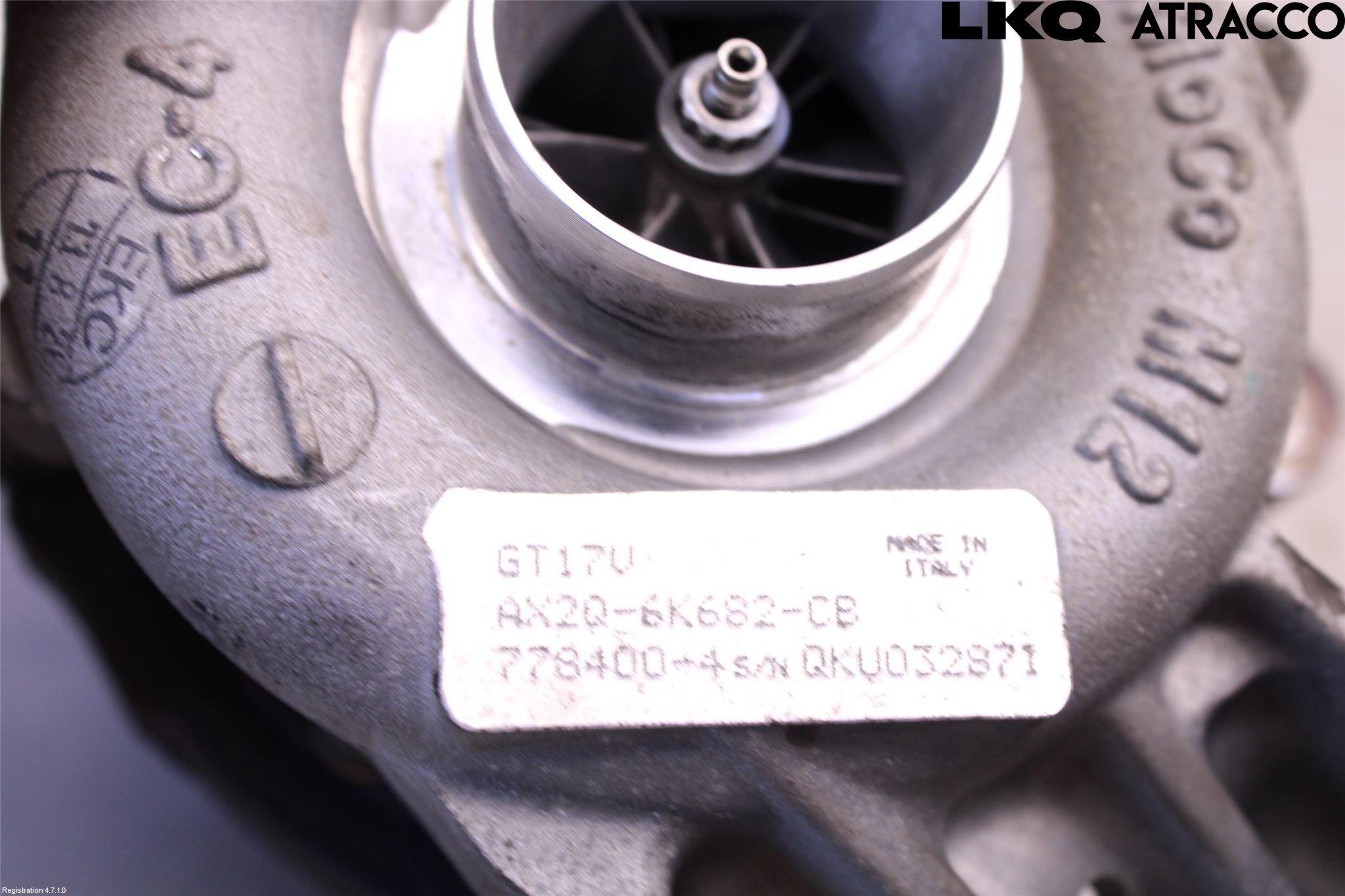 Landrover RANGE ROVER SPORT (L494) 14-22 Turboaggregat