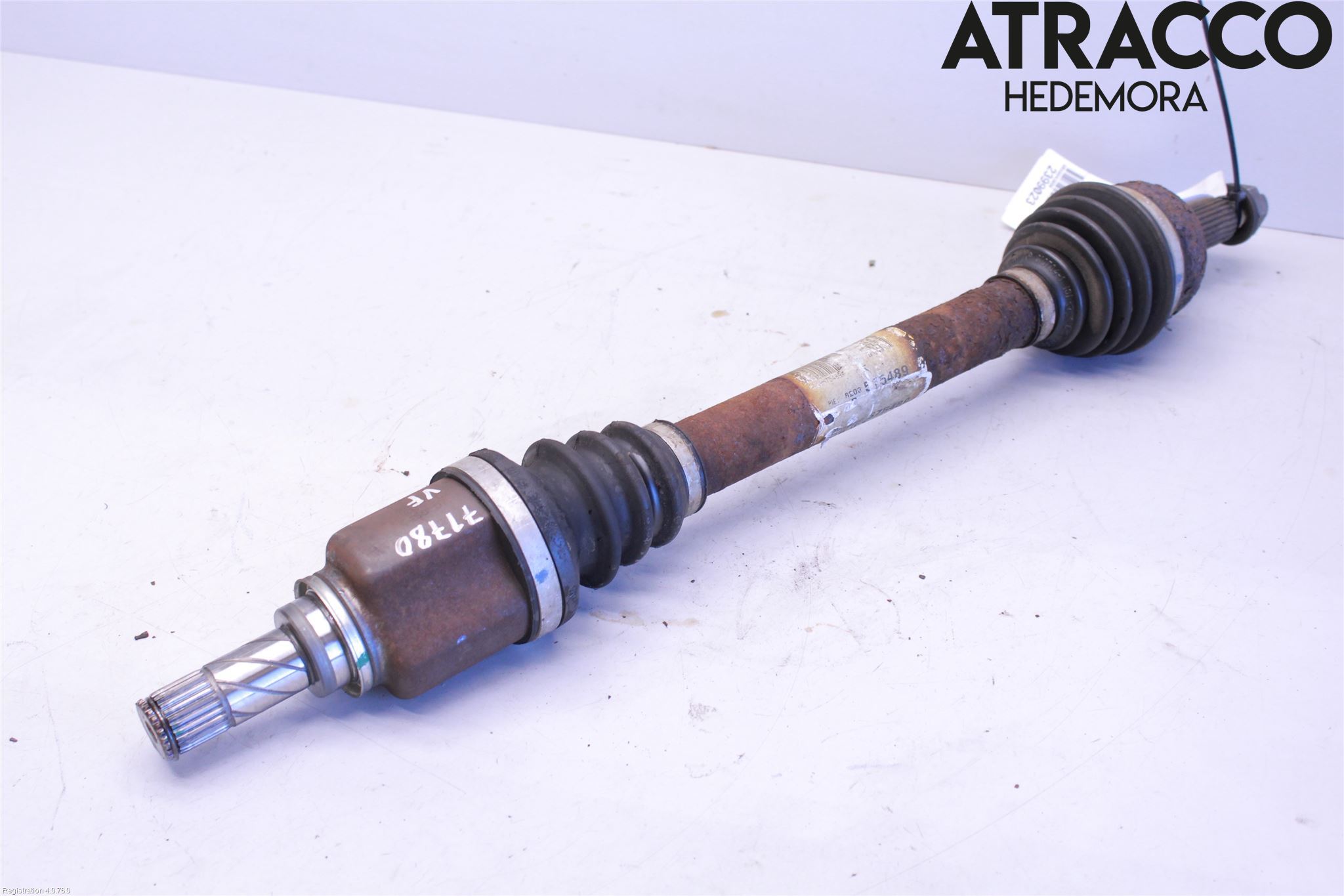 Renault SCÉNIC/GRAND 07-09 Drivaxel Fram Vänster