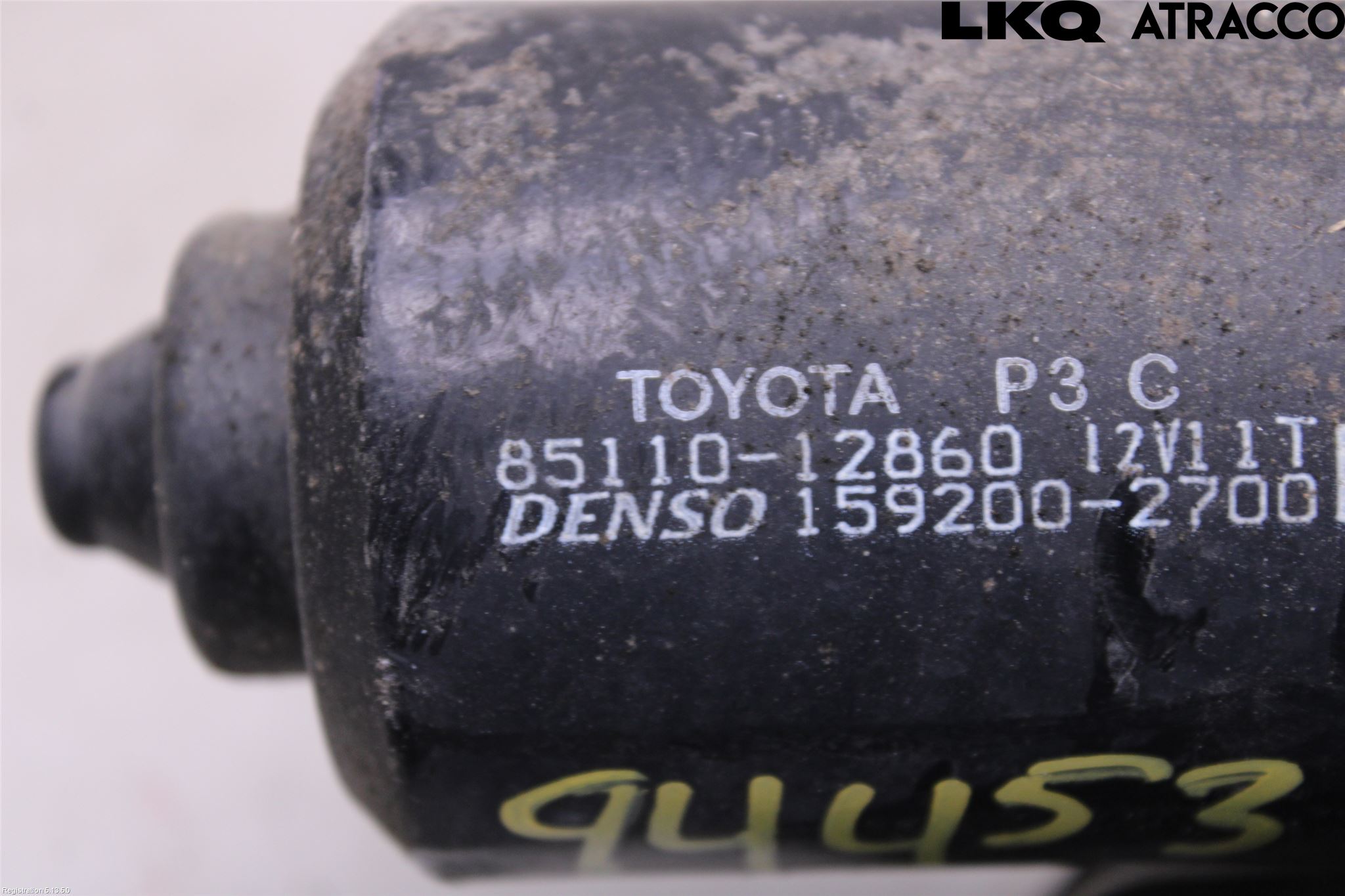 Toyota COROLLA 98-01 Torkarmotor Vindruta