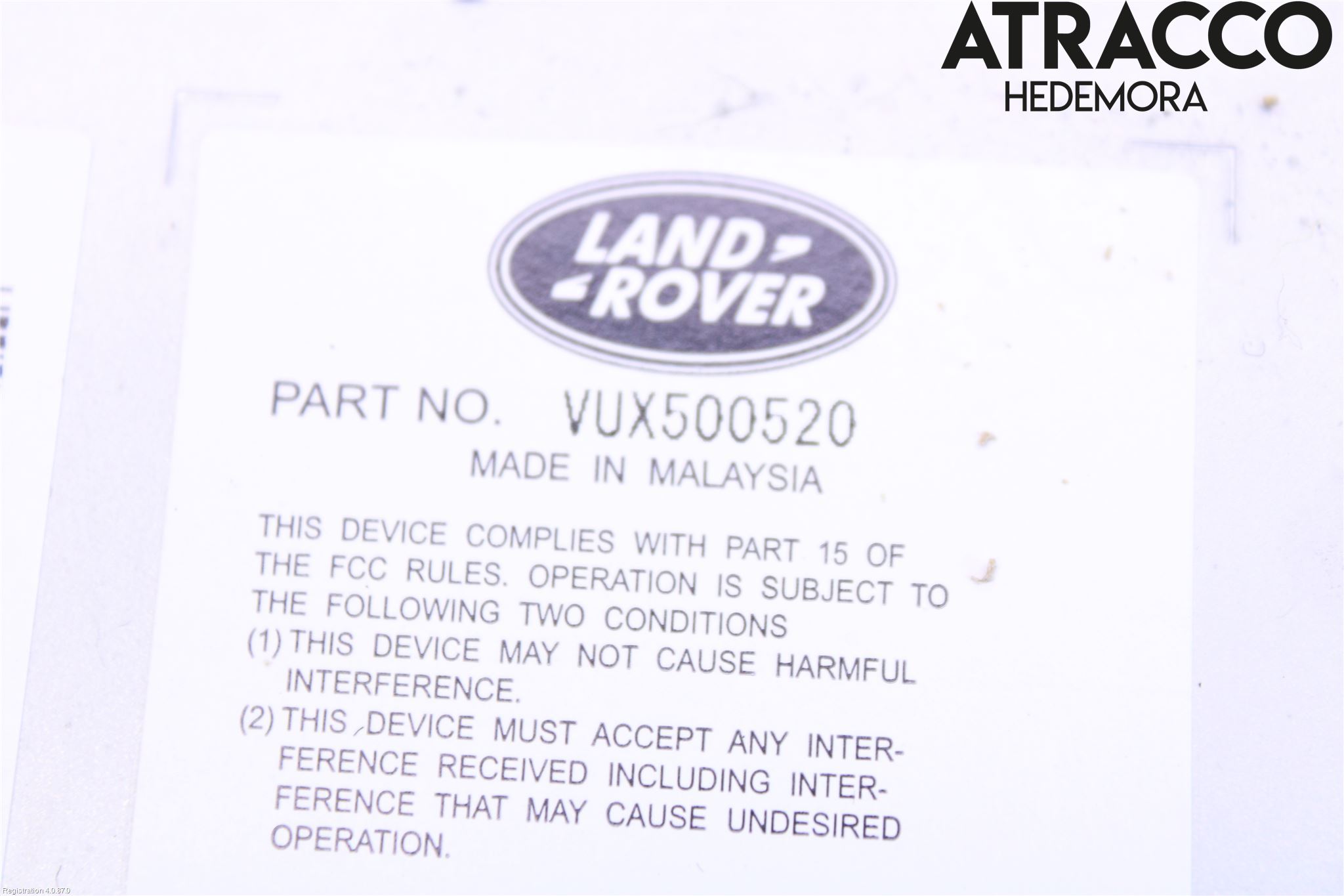 Landrover LAND ROVER DISCOVERY 3 05-09 Cd Radio - Multimediapanel